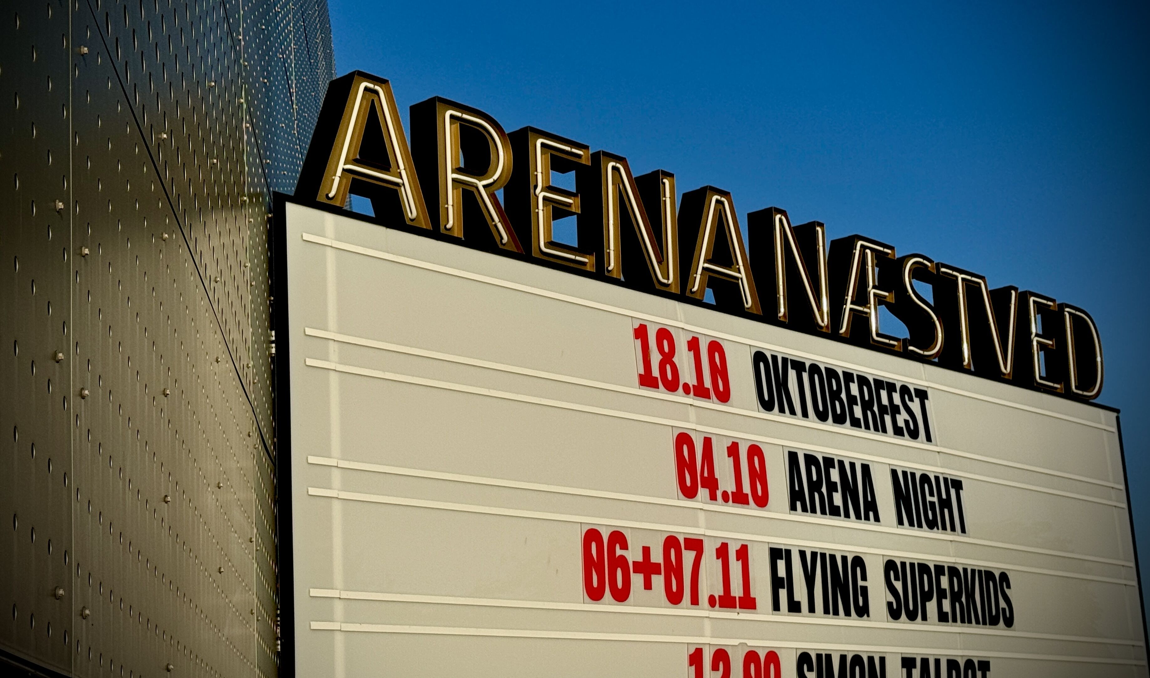 Arenaen får snart nyt på programmet.