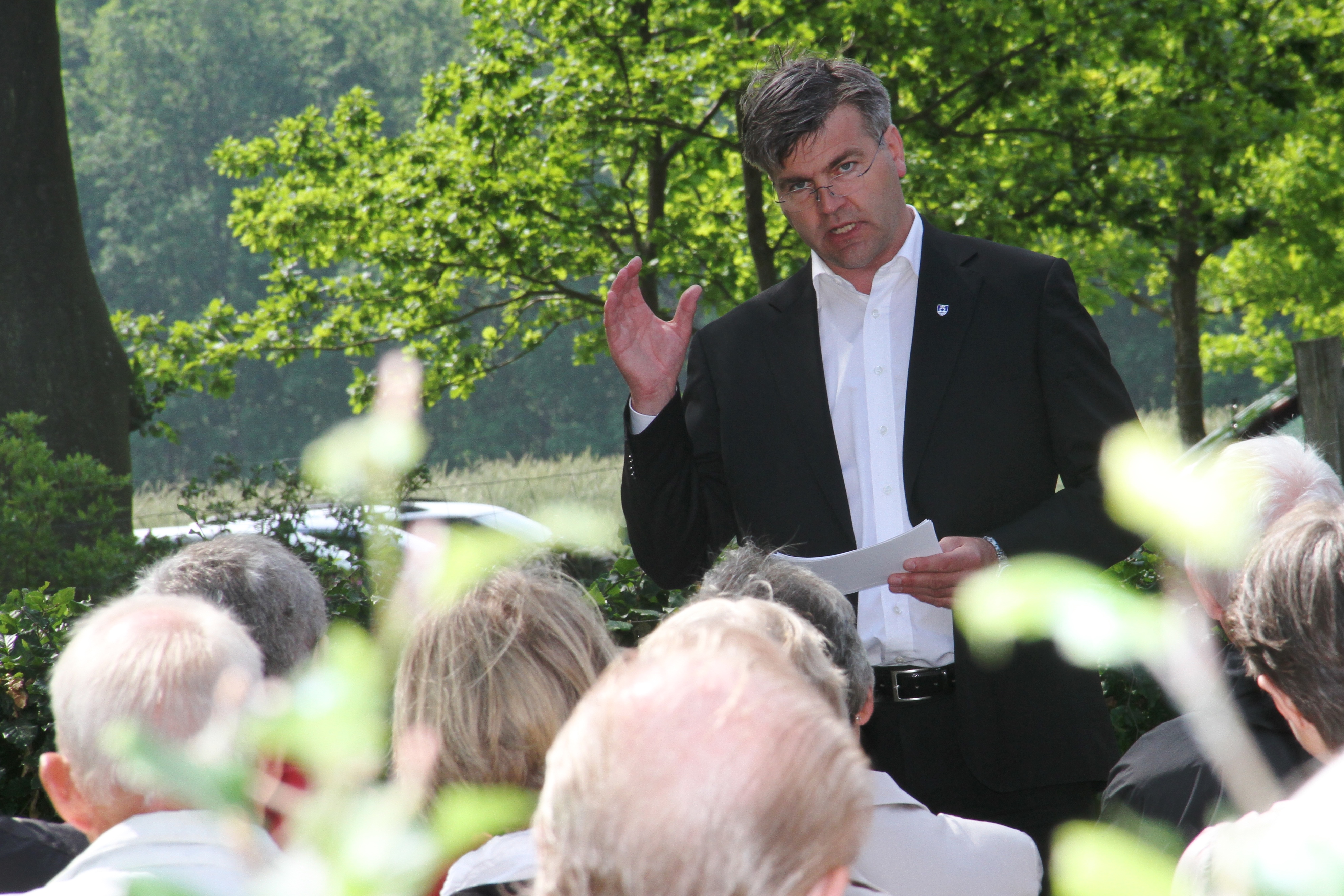 Borgmester Thomas Lykke Pedersen er blandt talerne, når der er grundlovsmøde i Kokkedal på fredag.