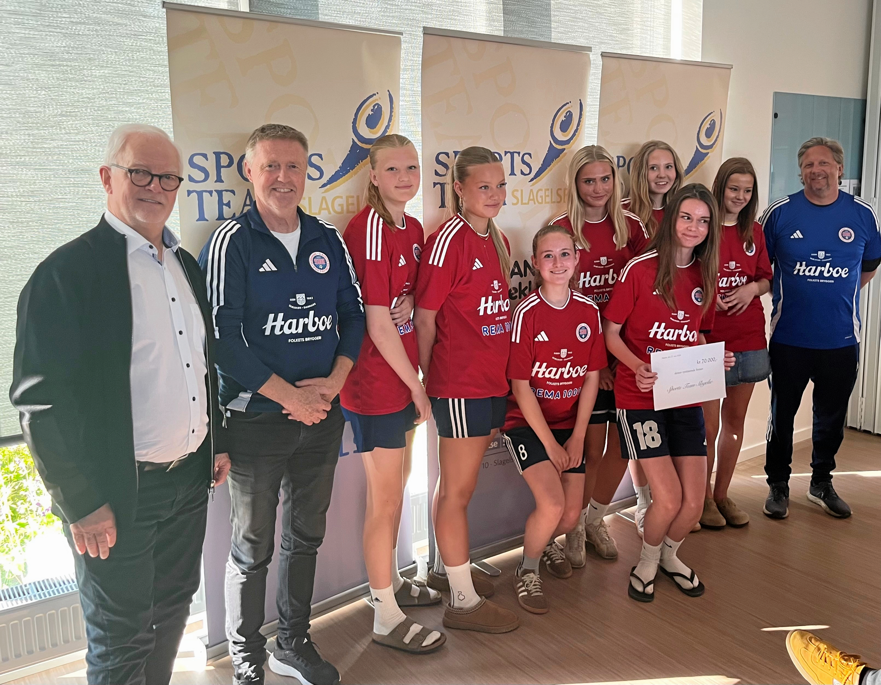 Fodboldklubben Slagelse B&I er en af syv foreninger, der netop har modtaget støtte til trænerudvikling, talentarbejde og styrkelse af de sportslige miljøer.
