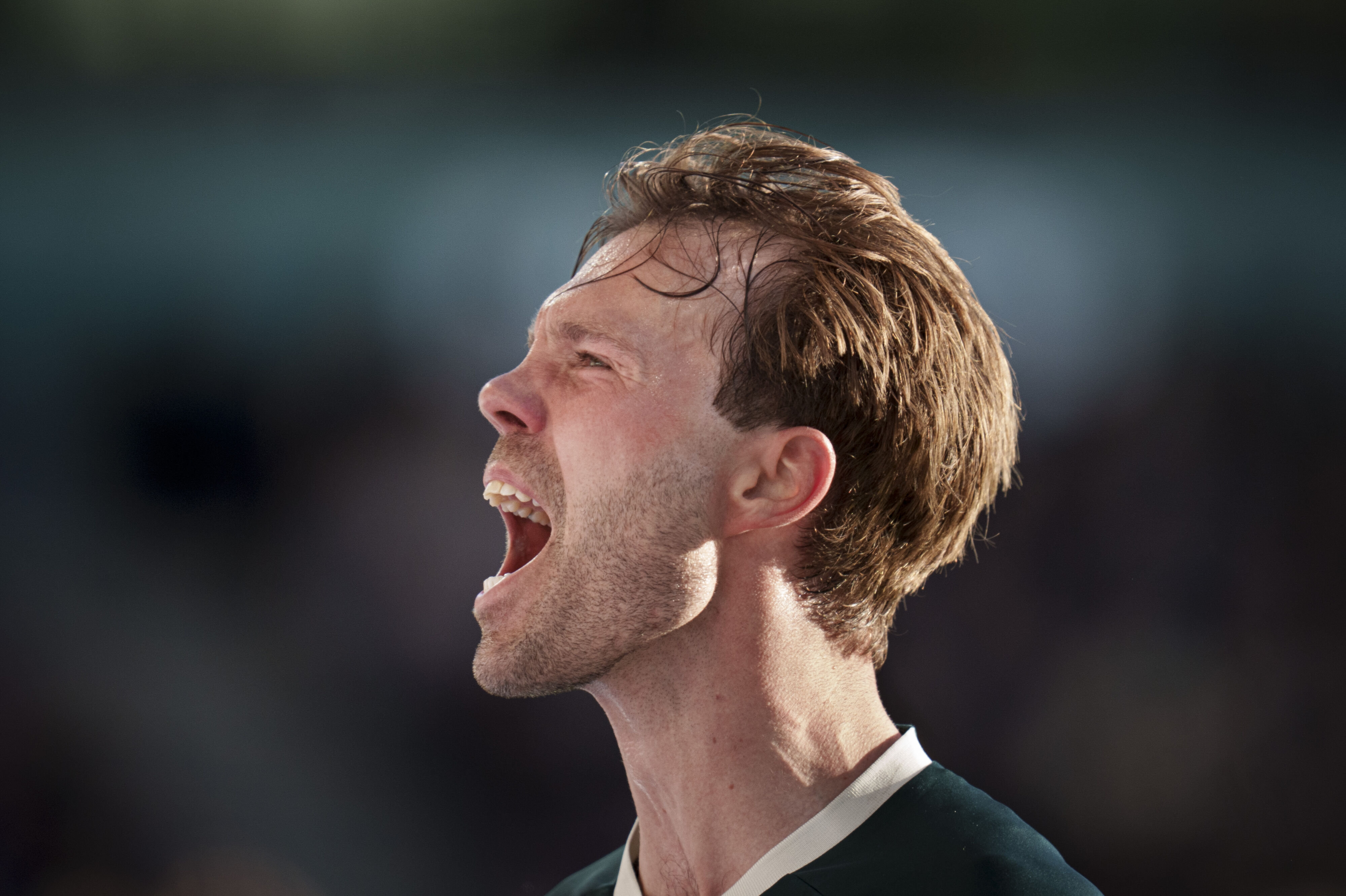 Patrick Mortensen var i den forgangne sæson med til at vinde mesterskabet med AGF. Fremover skal han spille for Brøndby. (Arkivfoto).