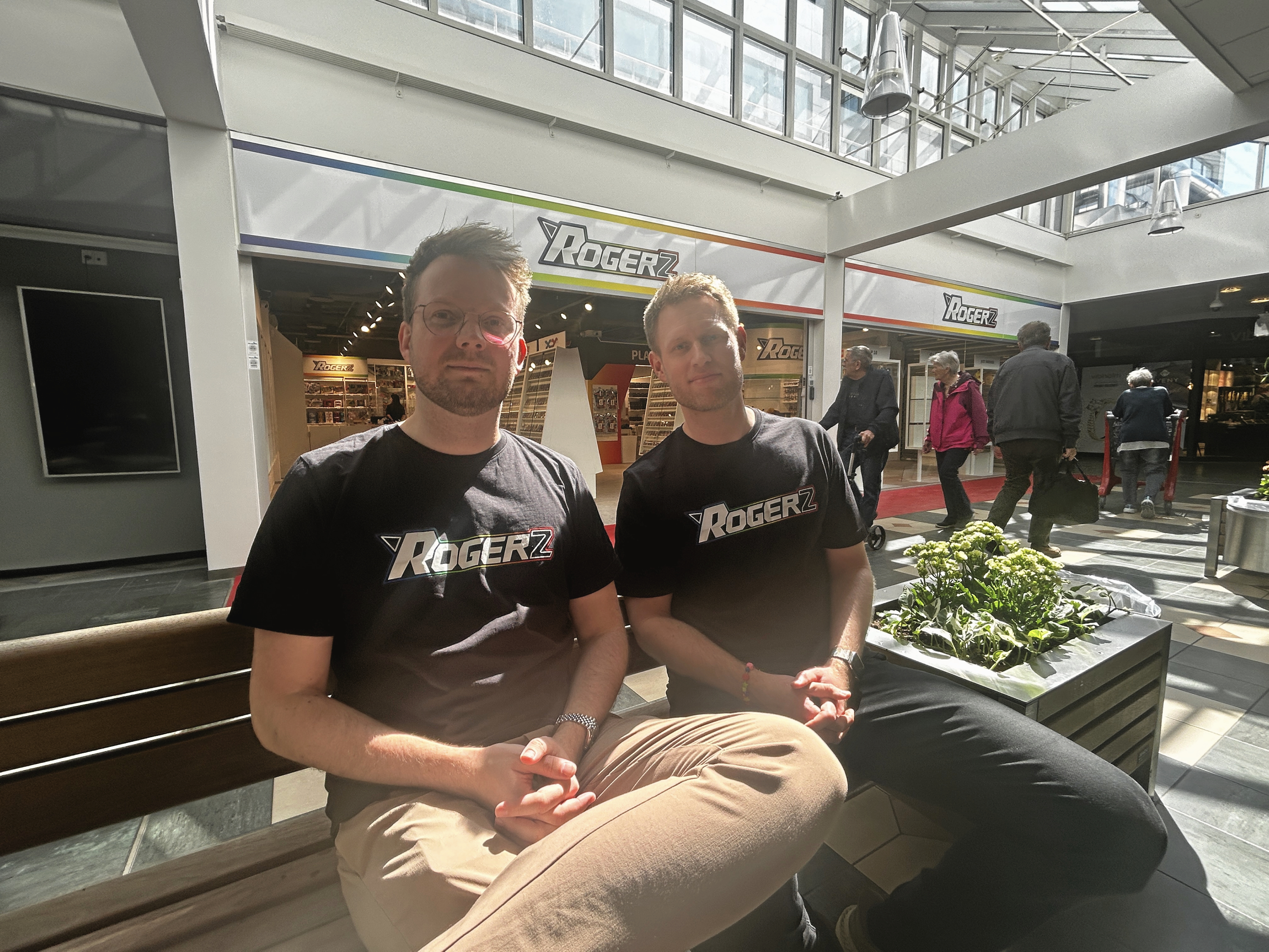 Mark Roger og Anders Ejsing har gjort en fælles hobby til en virksomhed med flere butikker.