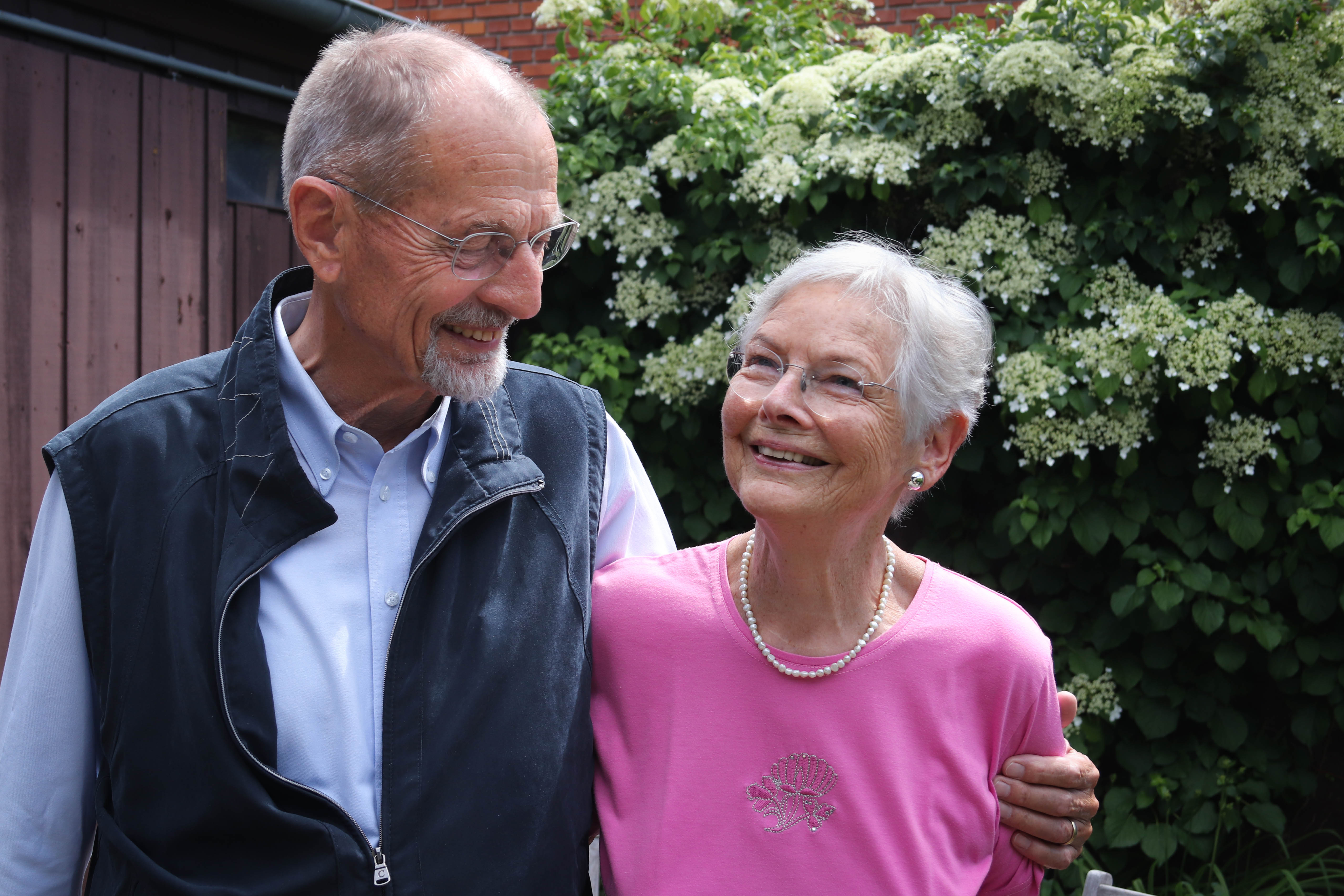 Ole og Lis Grove-Rasmussen kan fejre 60 års bryllupsdag.