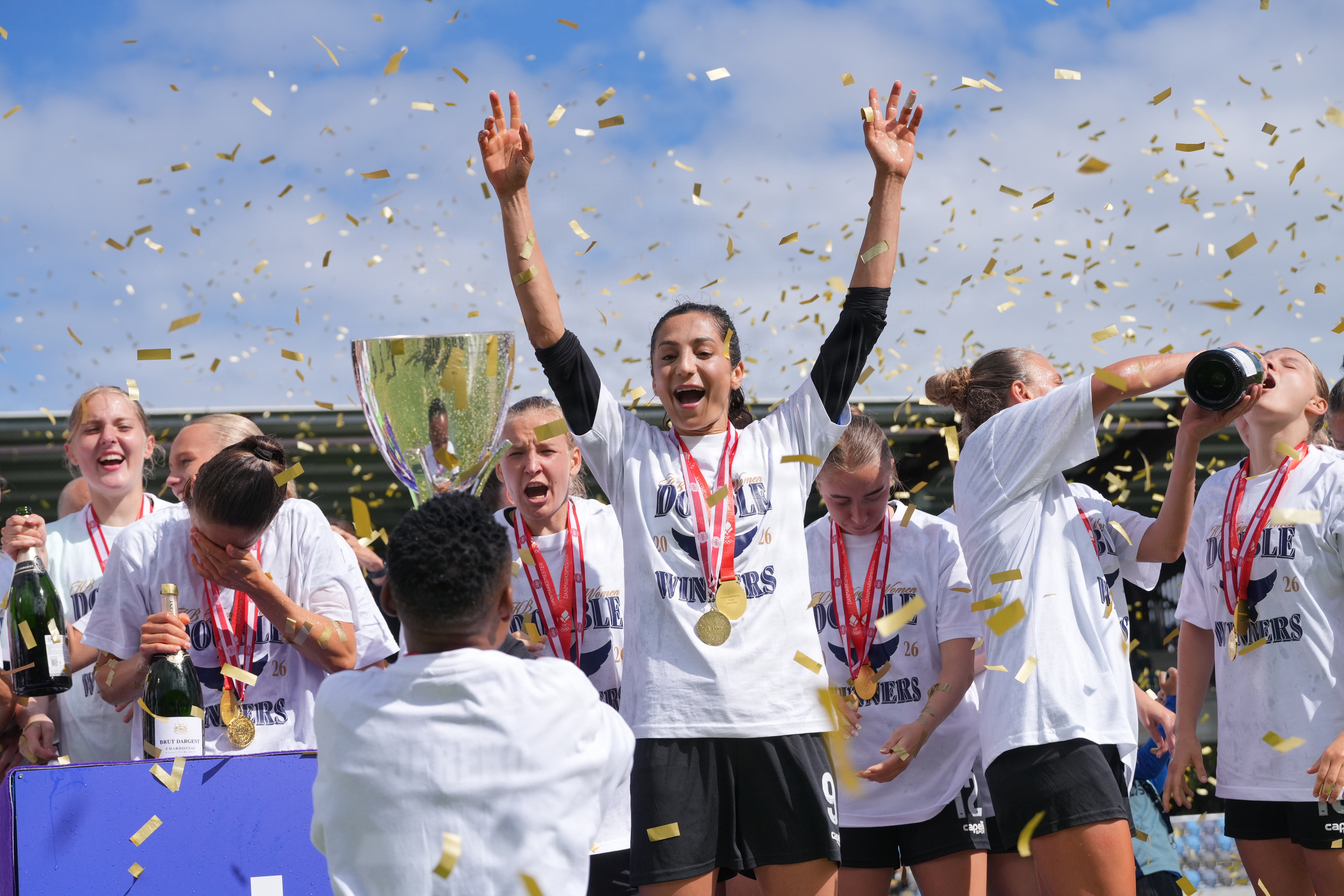 HB Køge Women vandt mesterskabet sidste weekend og holder nu ferie.