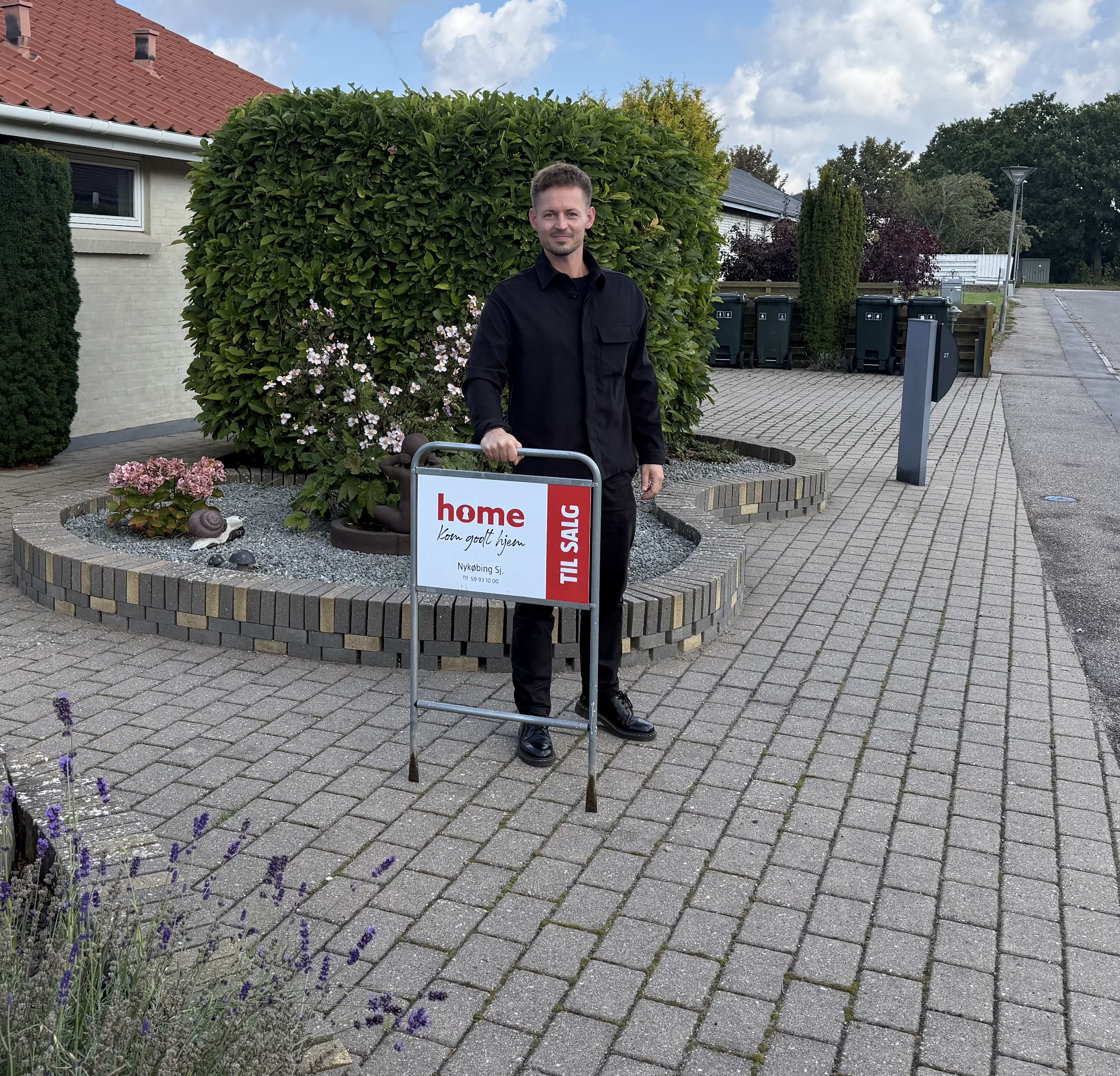 Lasse Bonde, indehaver af Home Odsherred, hvor der sælges mange boliger som skuffesalg. Der er primært tale om sommerhuse, fortæller han.