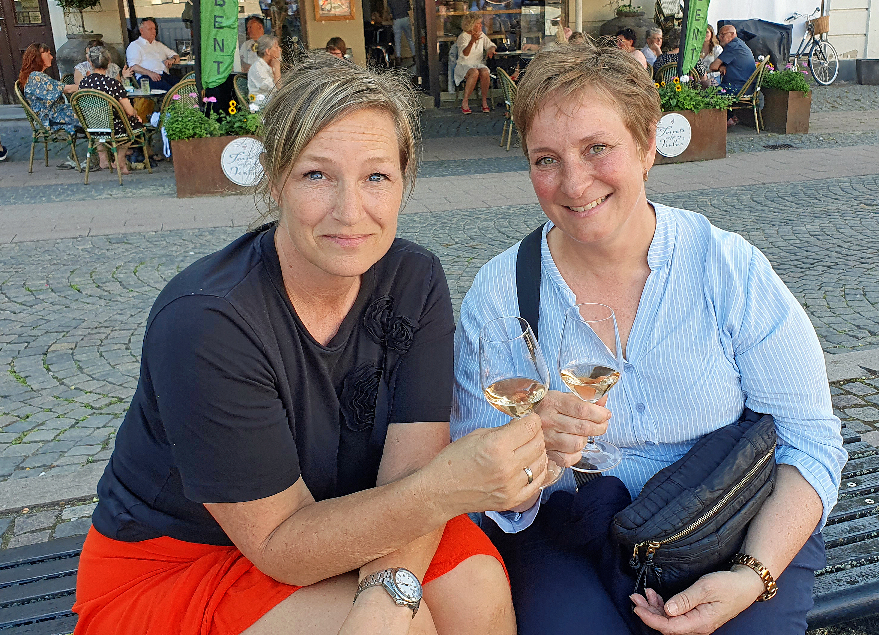 Veninderne Pia og Anne-Mette tog roséruten for anden gang.