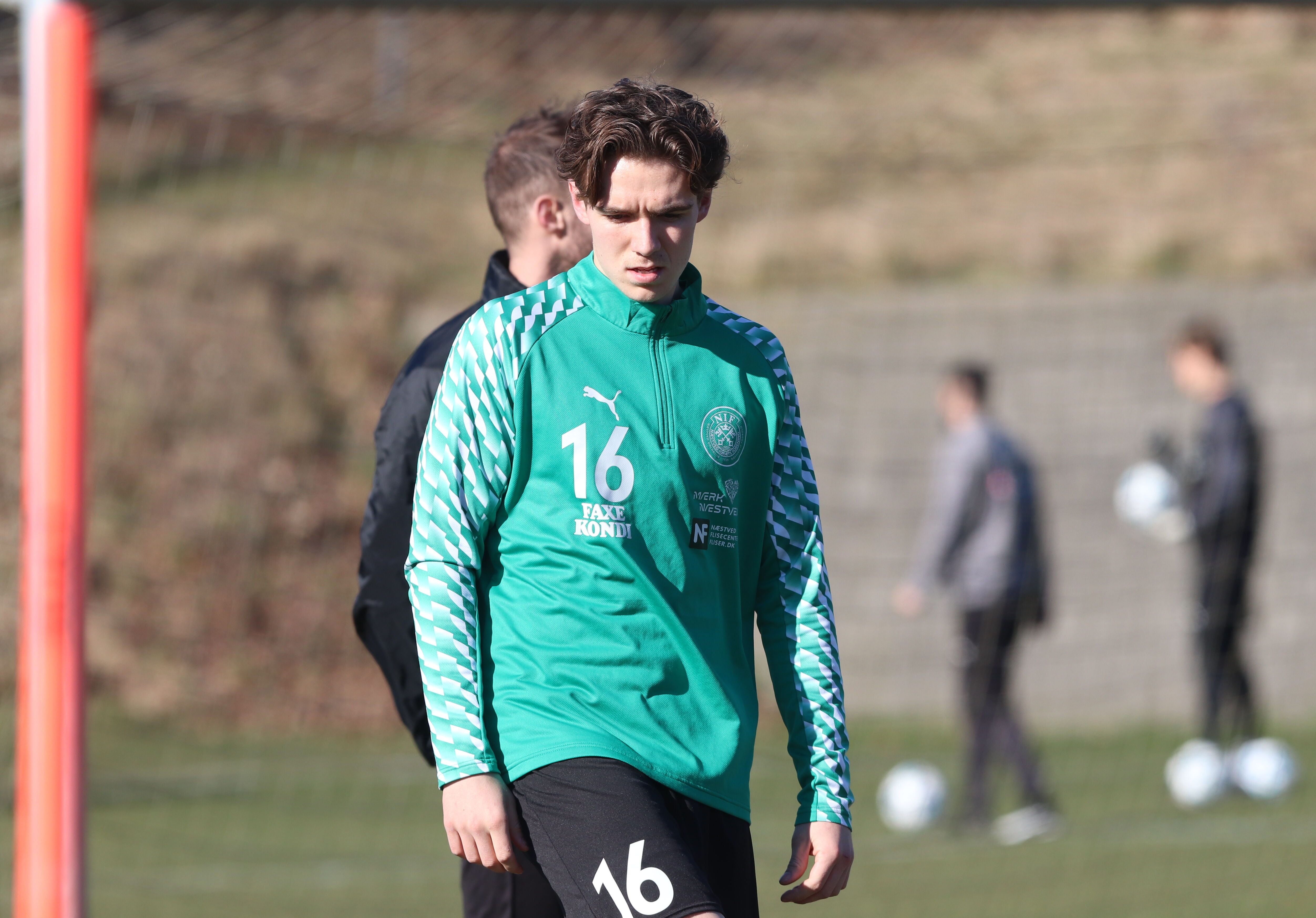 19-årige Mathias Jørgensen kom til Næstved fra Slagelse i sommeren 2022.