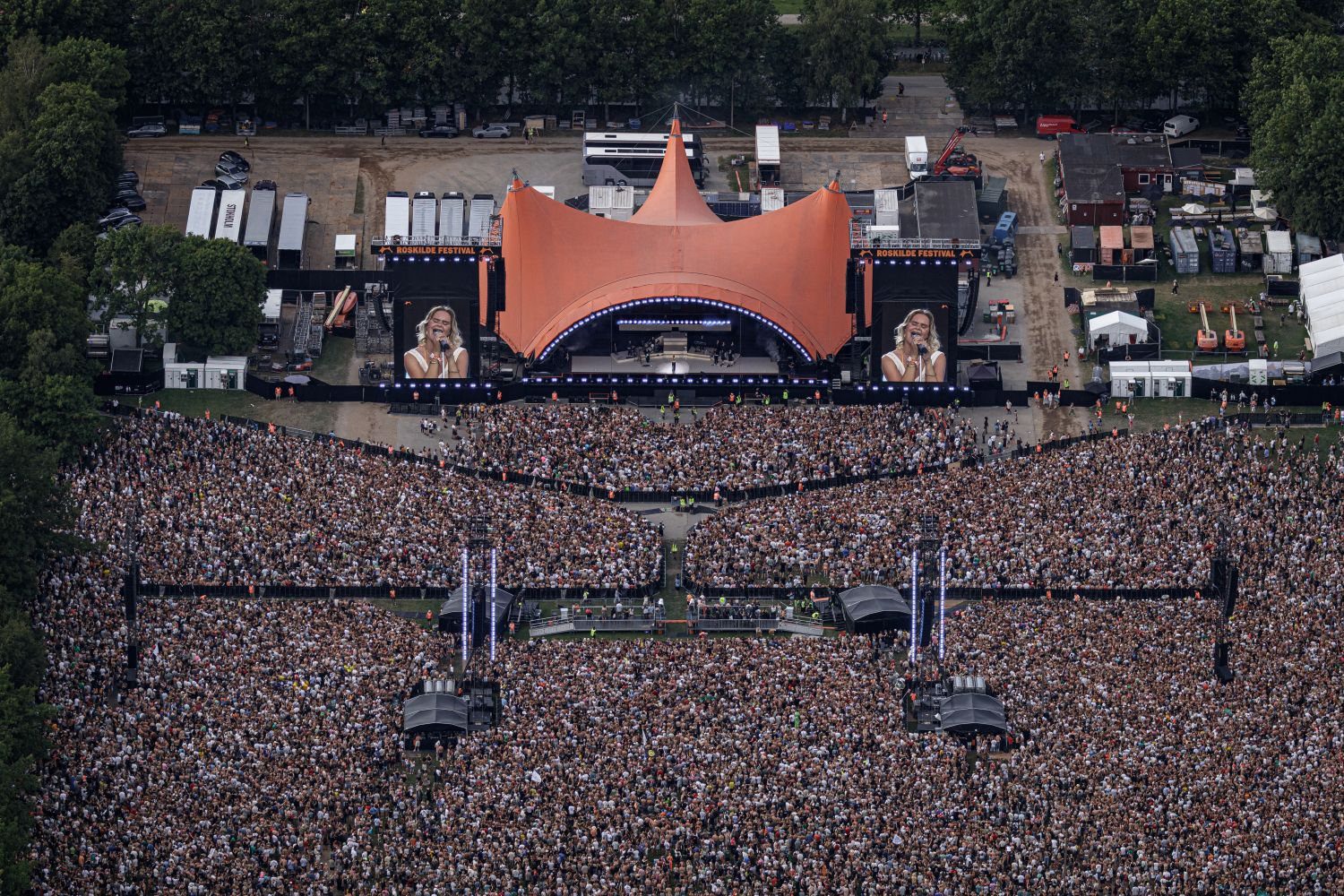 Vejdirektoratet forventer trængsel på vejene, når de mange gæster skal til og fra festivalen.