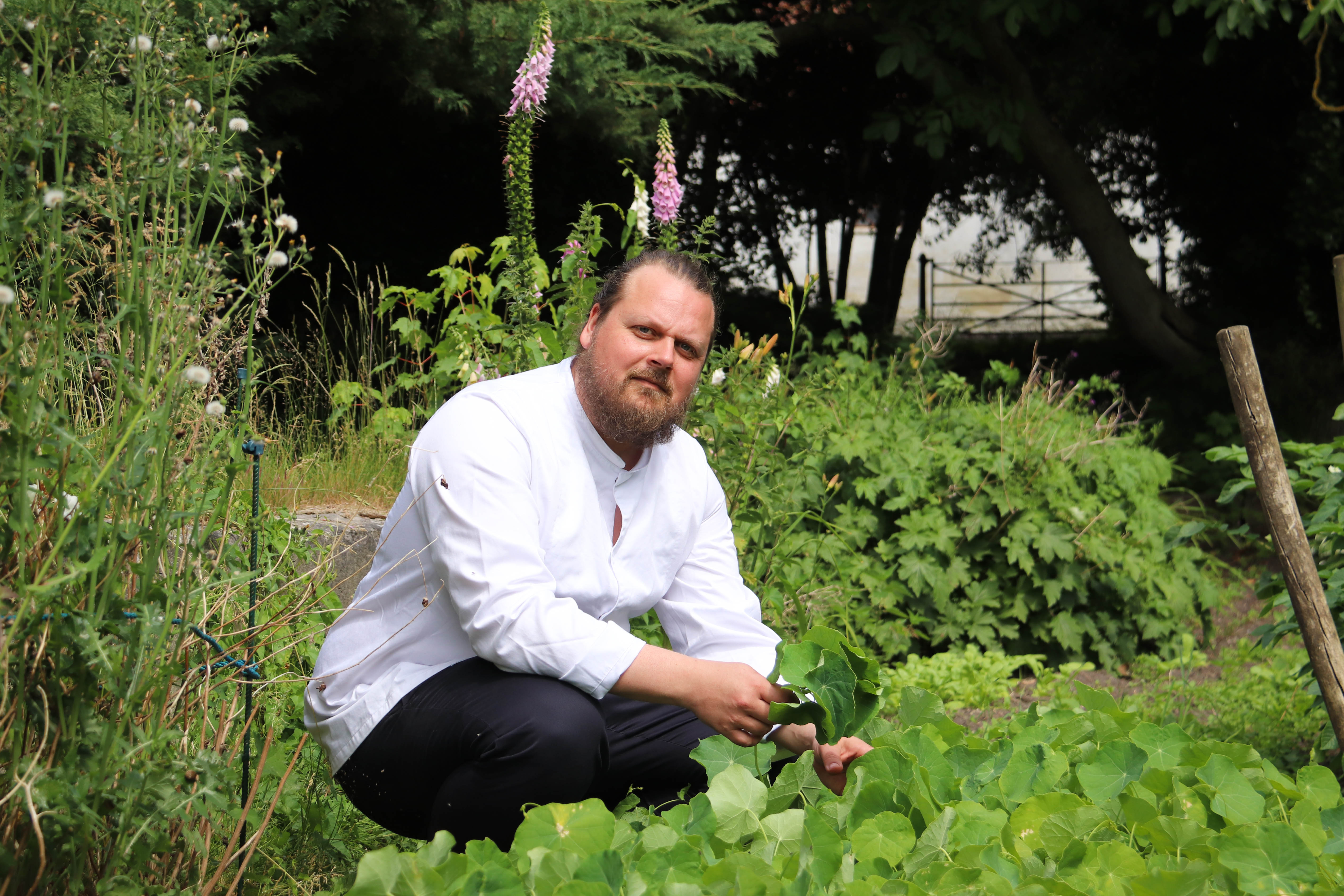 Kok Rasmus Storm er køkkenchef på Dragsholm Slot.