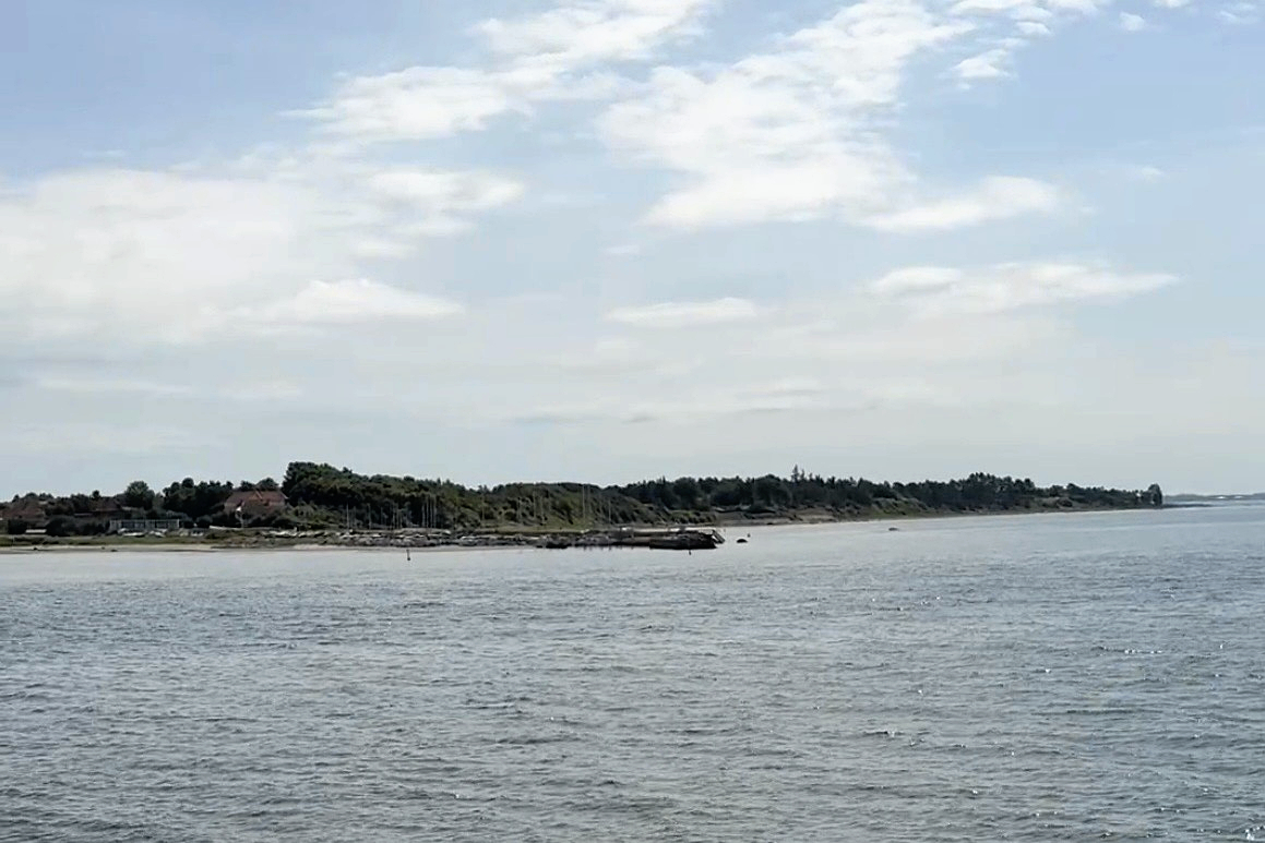 Det blev en trist aften i Kulhuse, da en mand desværre druknede.