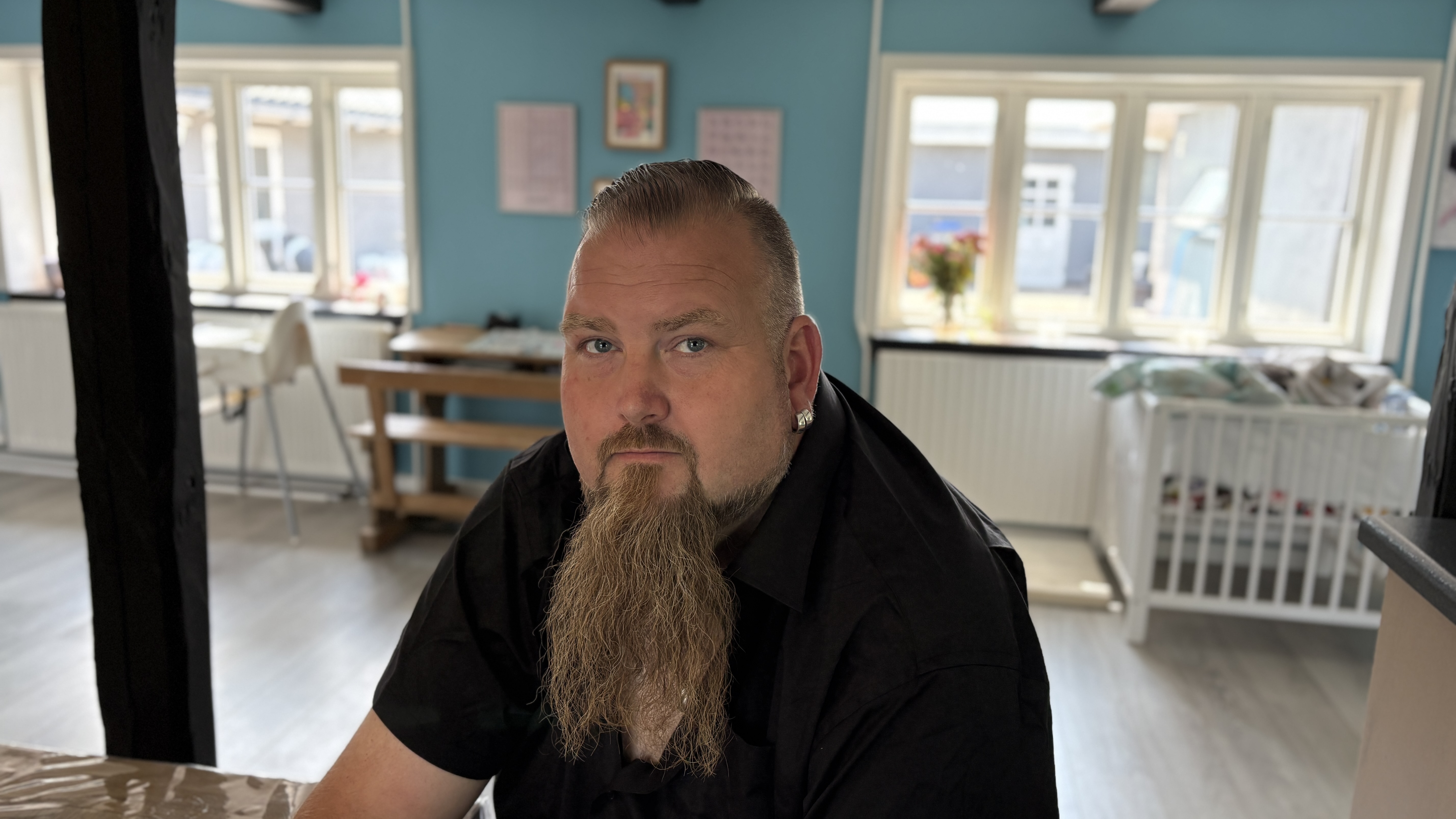 Brian Jensen er en af de patienter, der har prøvet at være indlagt hjemme. Det gav ham mulighed for at deltage i en af livets store begivenheder.