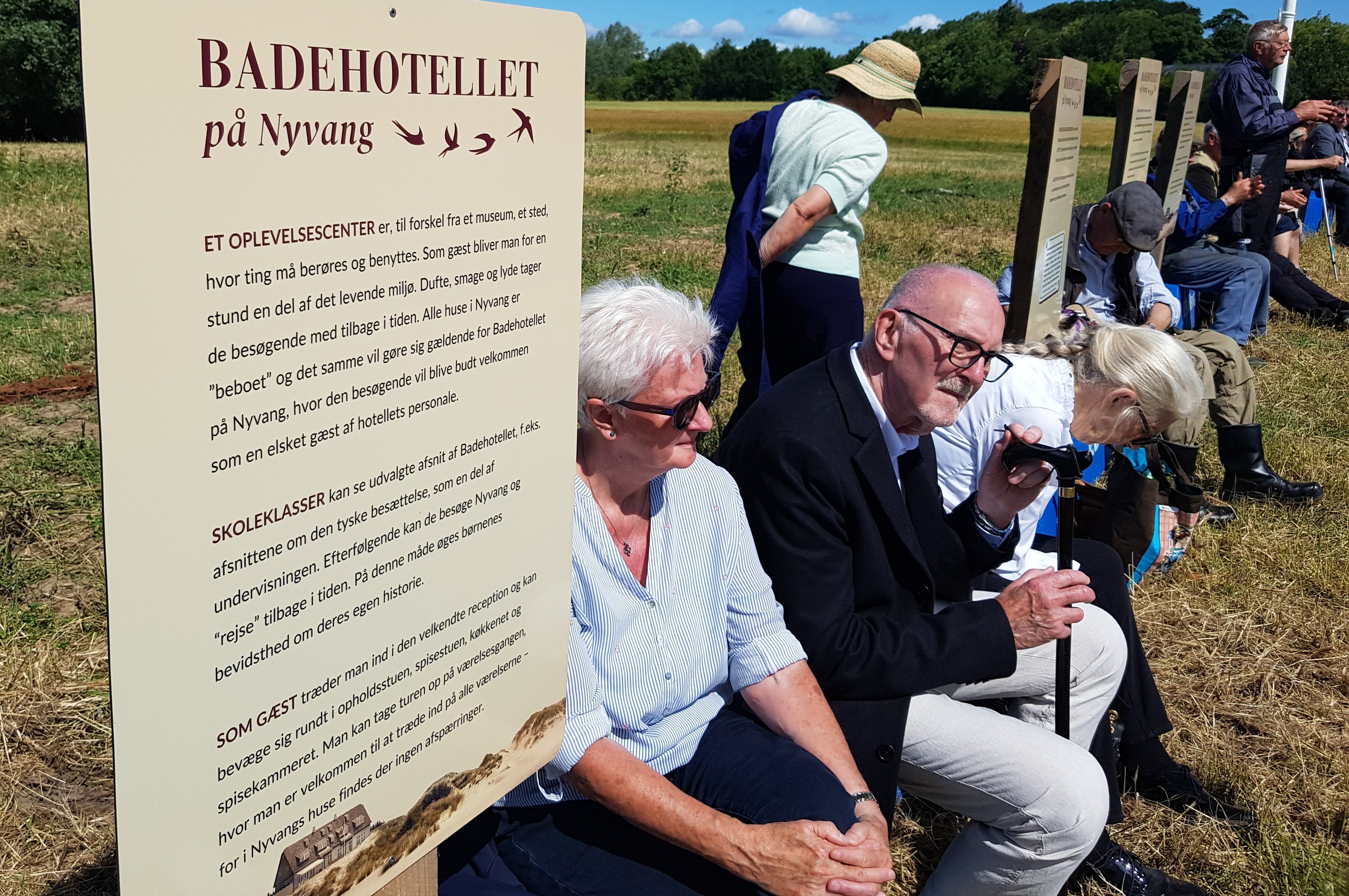 For et år siden blev der taget første spadestik - nu er Badehotellet på Nyvang færdigbygget.