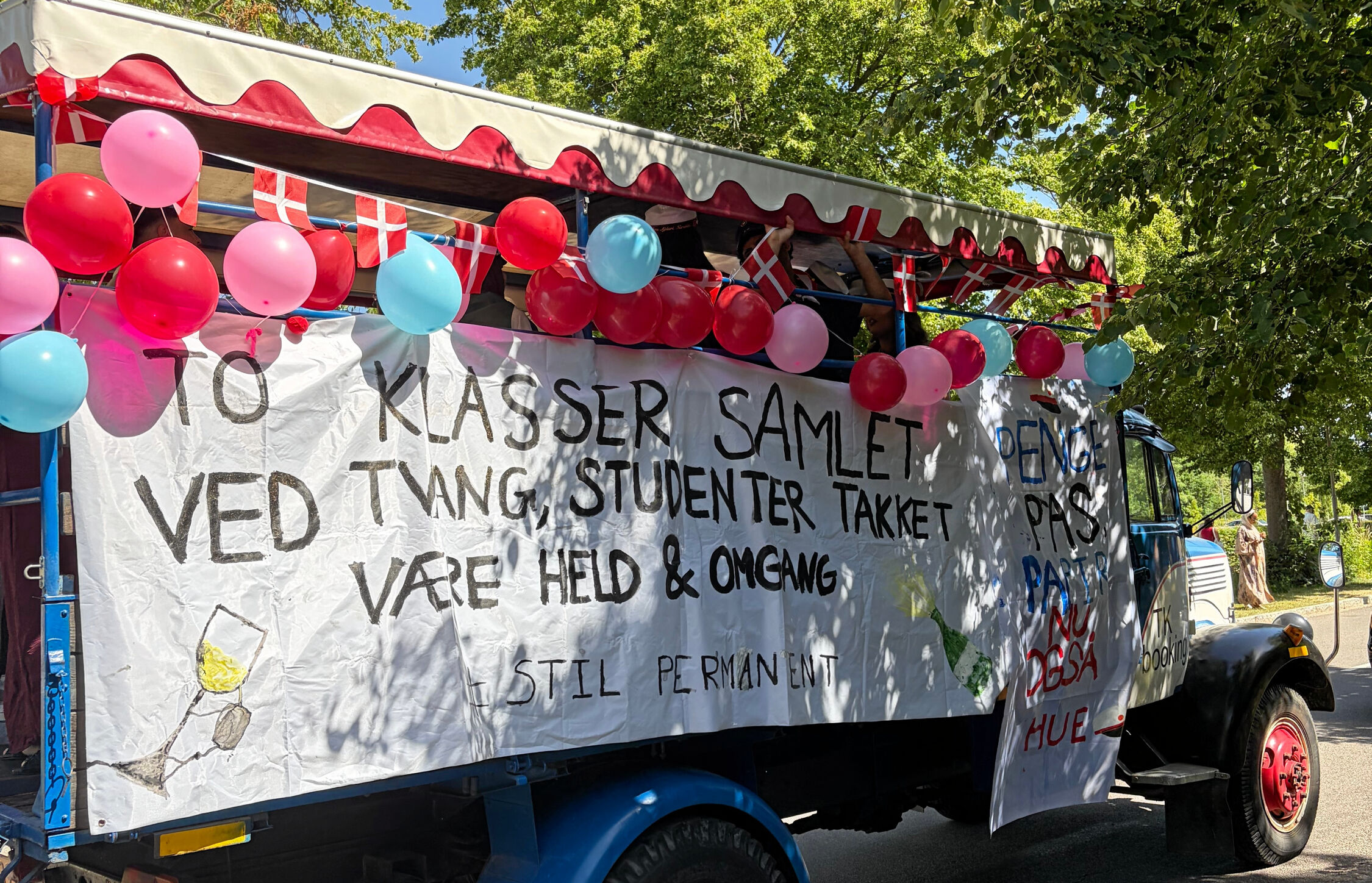 Fredag var der dimission på Høje-Taastrup Gymnasium.