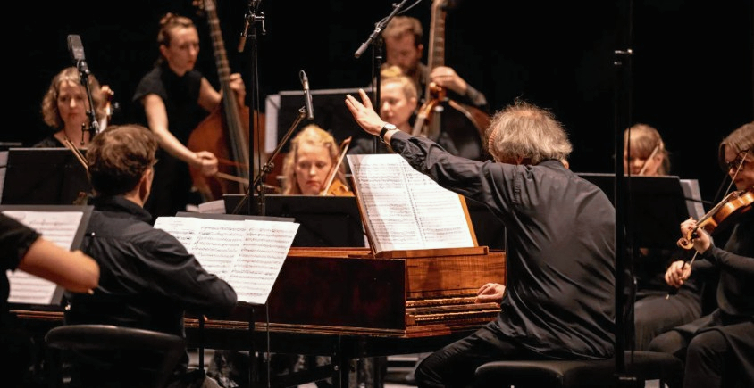 Concerto Copenhagen og Lars Ulrik Mortensen besøger Sct. Peders Kirke i Næstved.