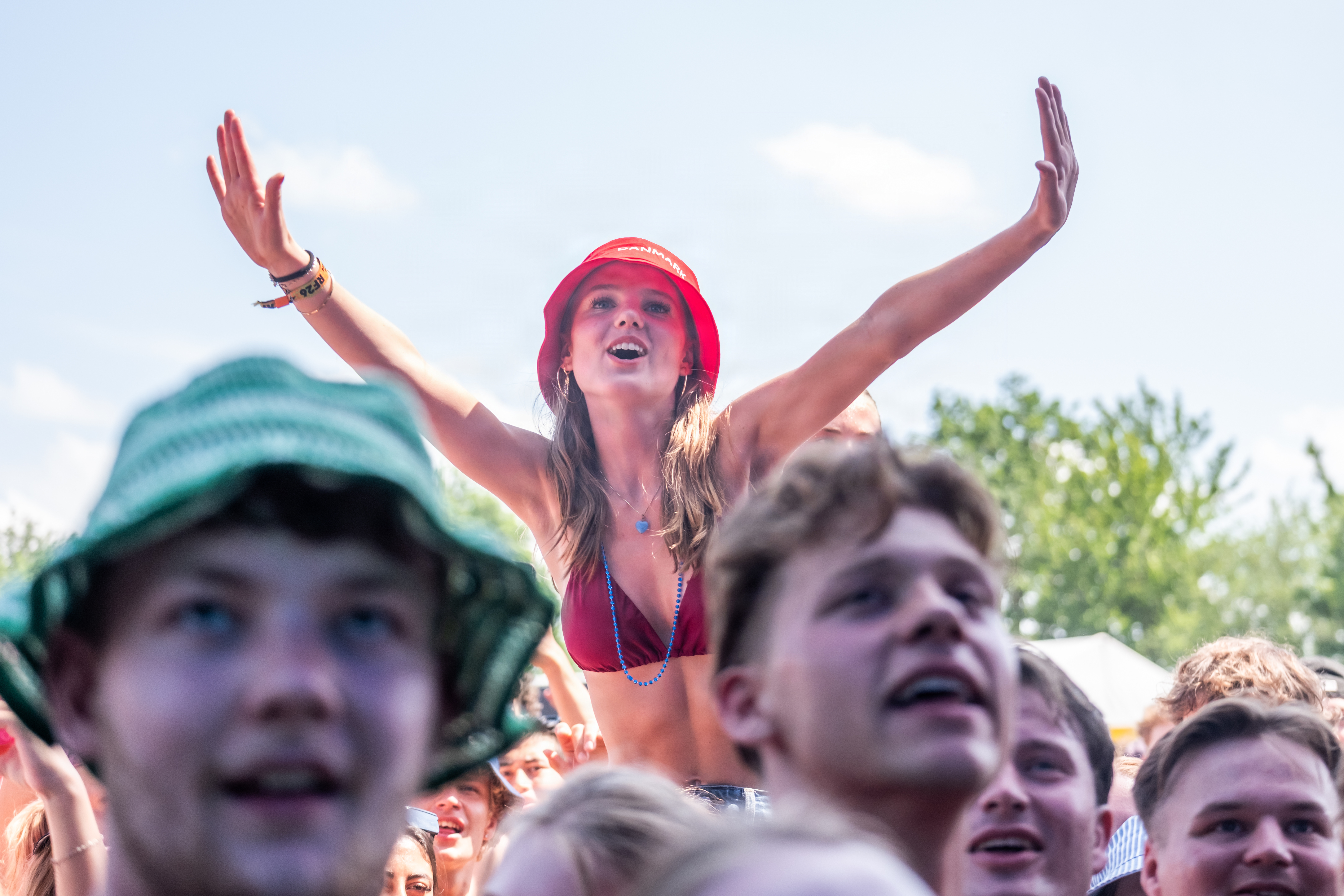 Billedet er nærmest indbegrebet af Roskilde Festival.