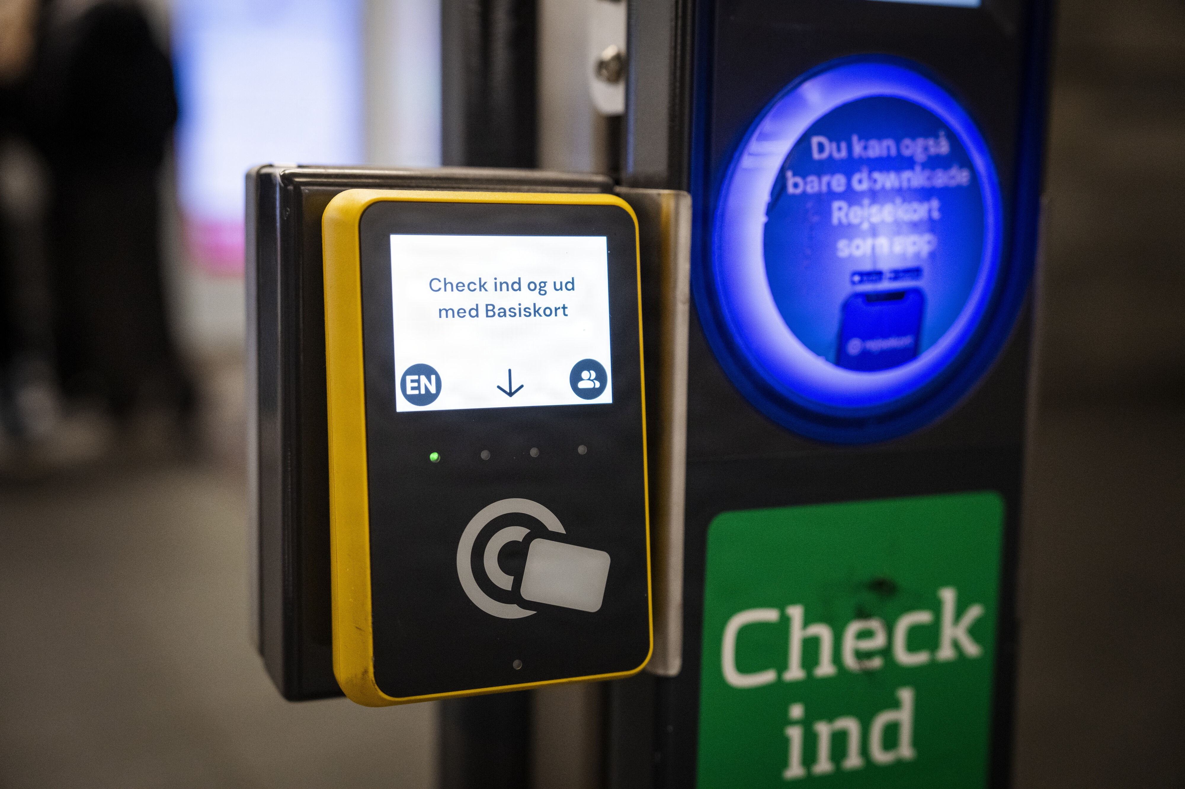 De gamle rejsekortstandere var nemmere at bruge for synshandicappede. (Arkivfoto).