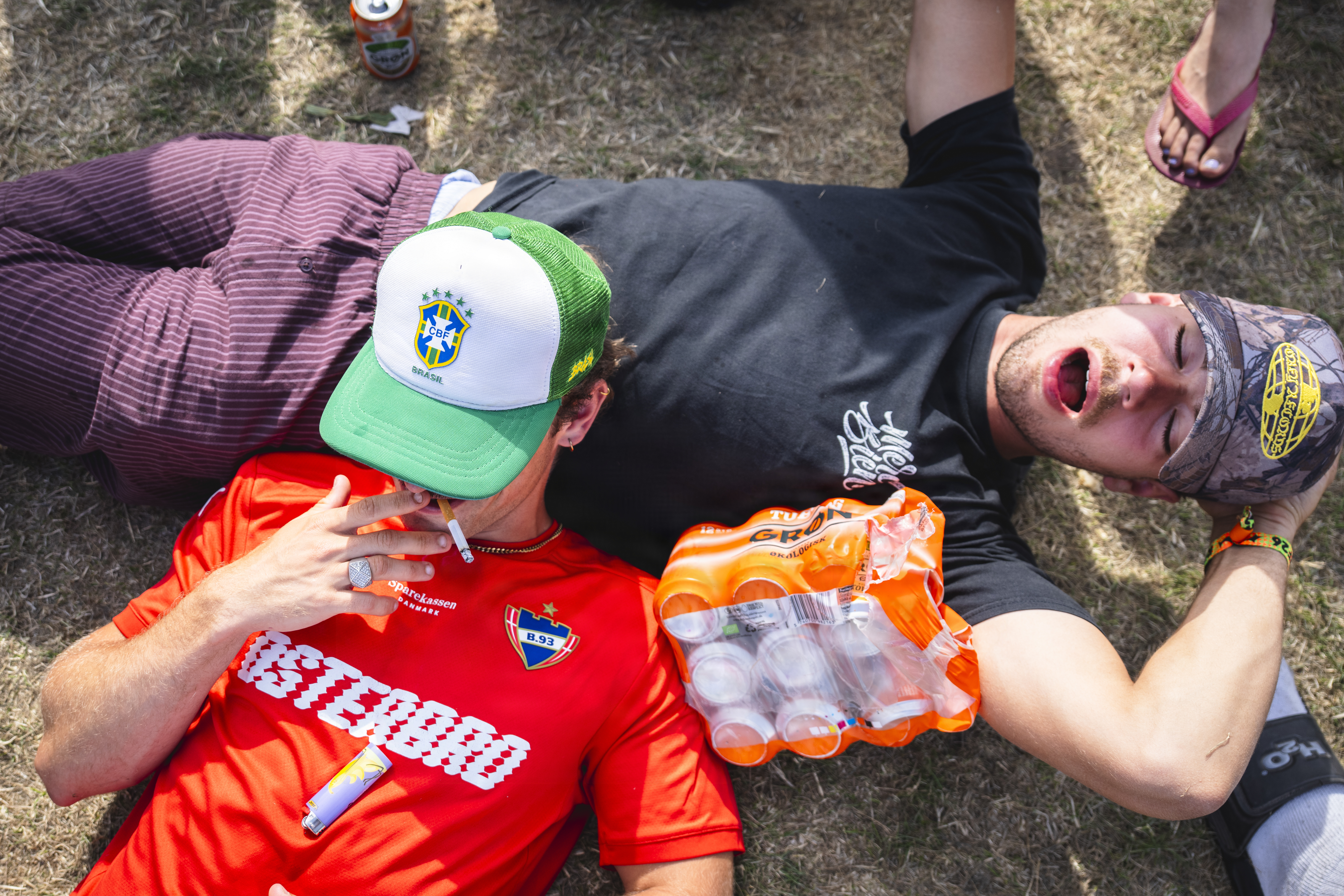 Trætheden er efterhånden til at tage at føle på for mange af festivaldeltagerne.