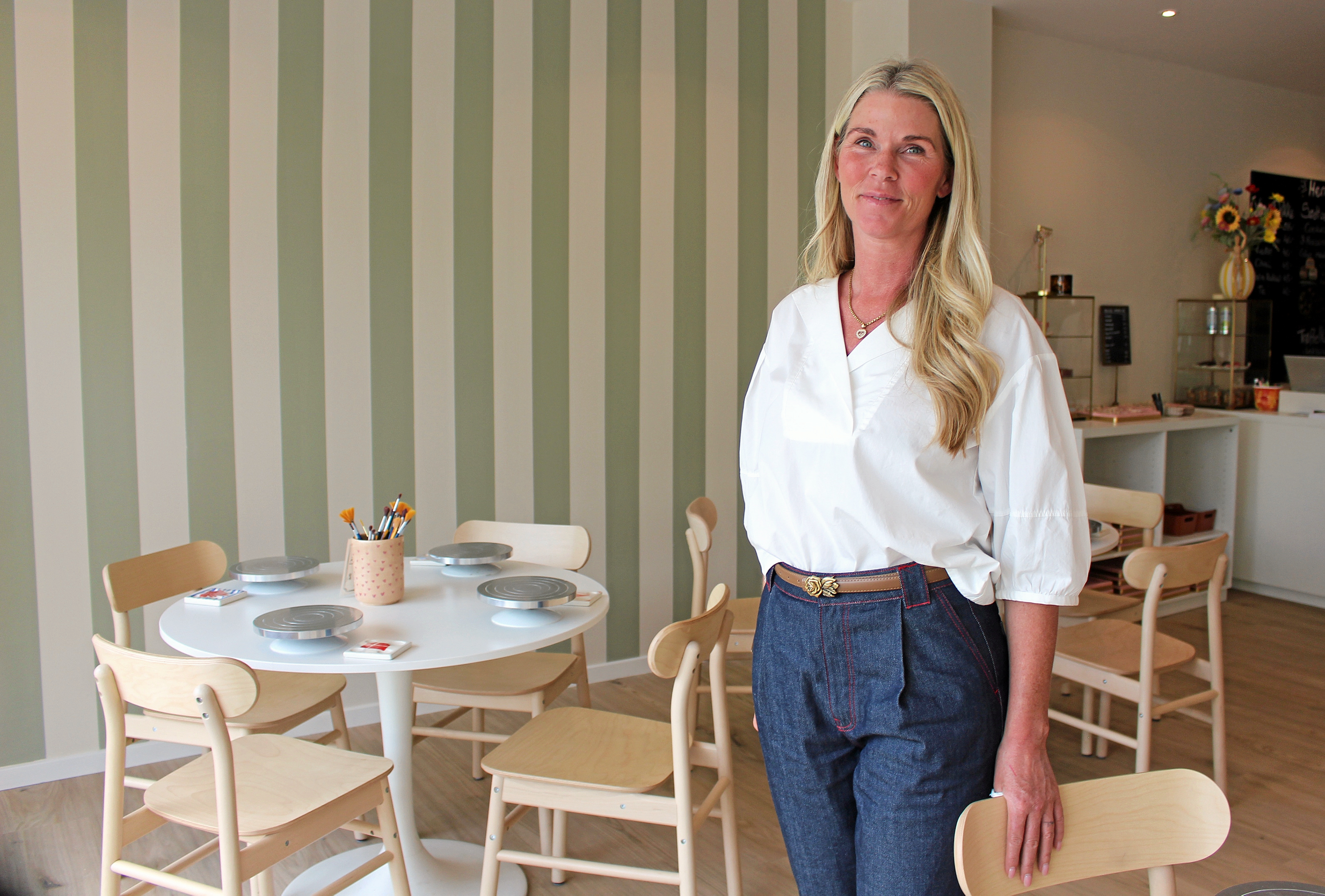 Luise Signe Schaks café har fået en markant opgradering.