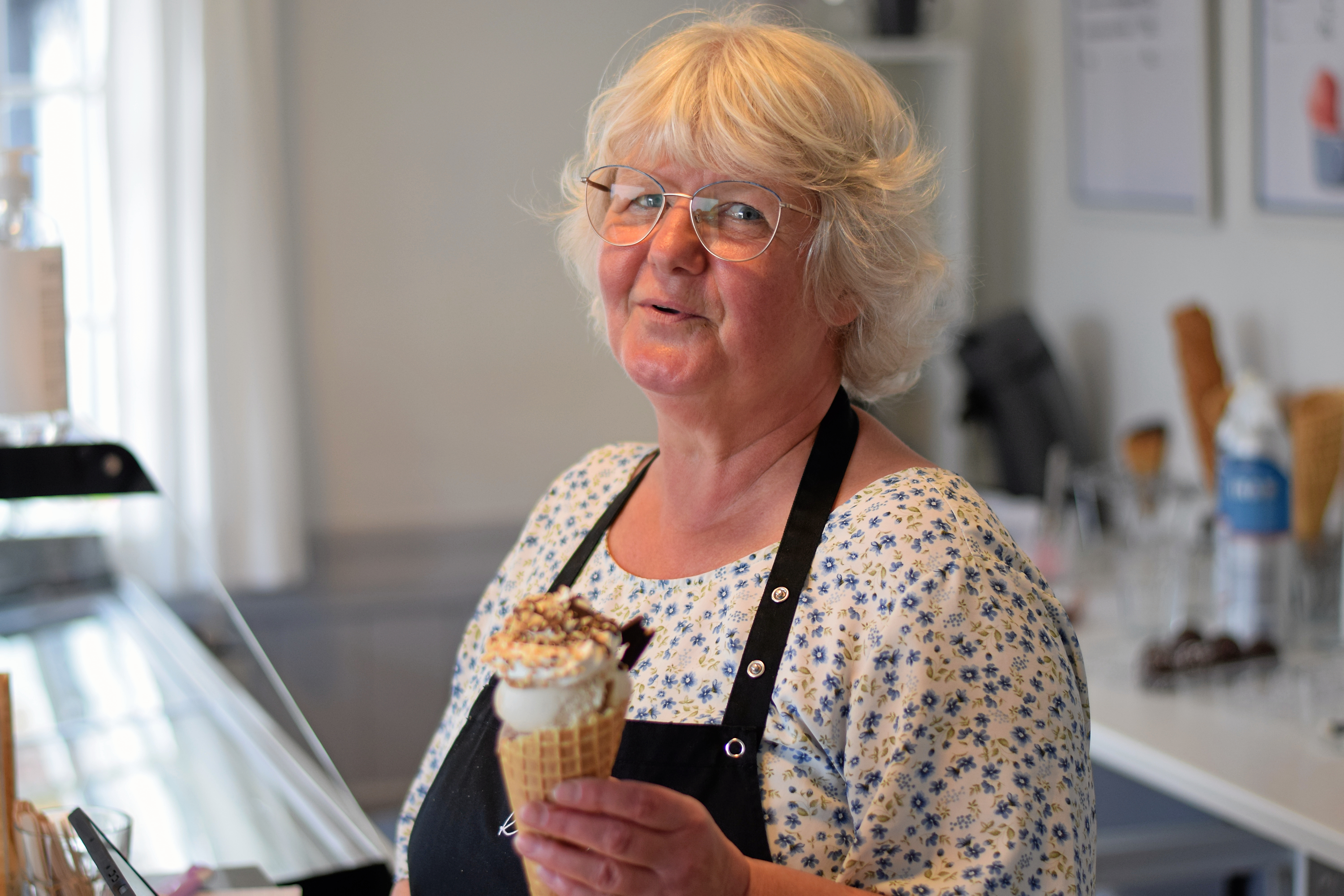 Anette Grubbe og Ishuset Nanuna er nomineret til "Årets Ishus".