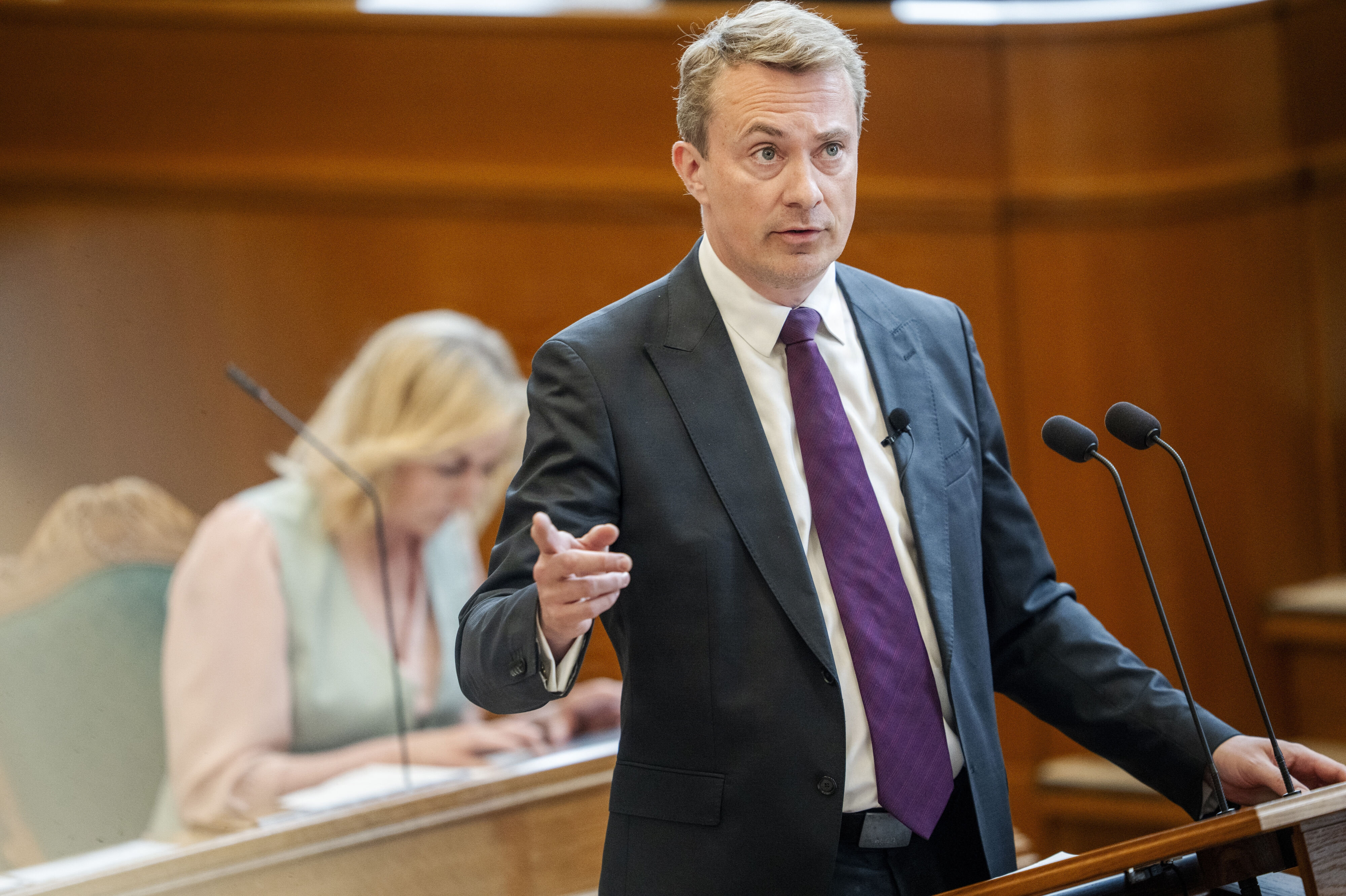Dansk Folkepartis partiledelse under formand Morten Messerschmidt har gjort kort proces med den lokale politiker Allan Blak. (Arkivfoto).