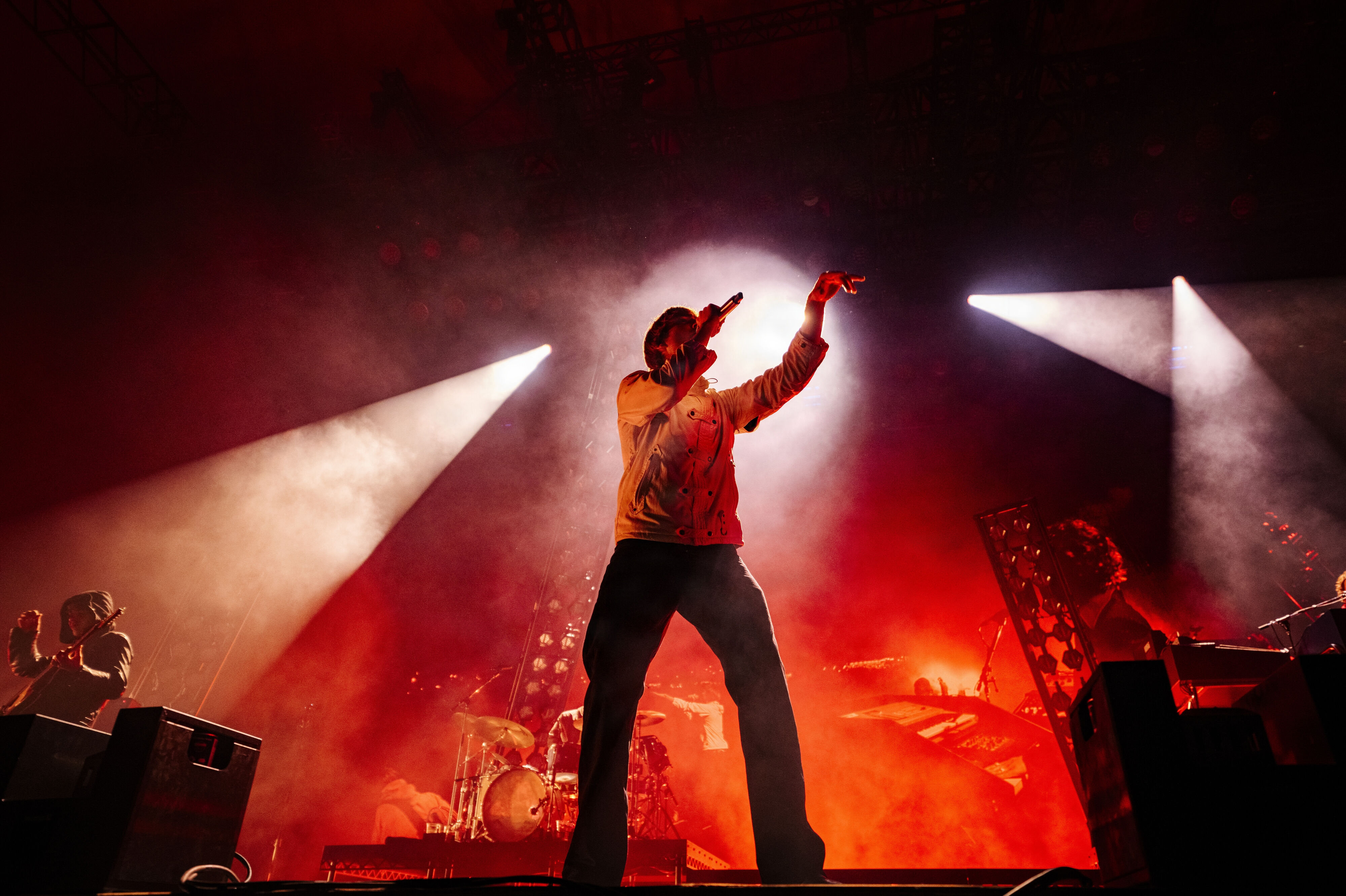 Natten til lørdag spillede det danske band Aphaca på Roskilde Festivals Orange Scene.