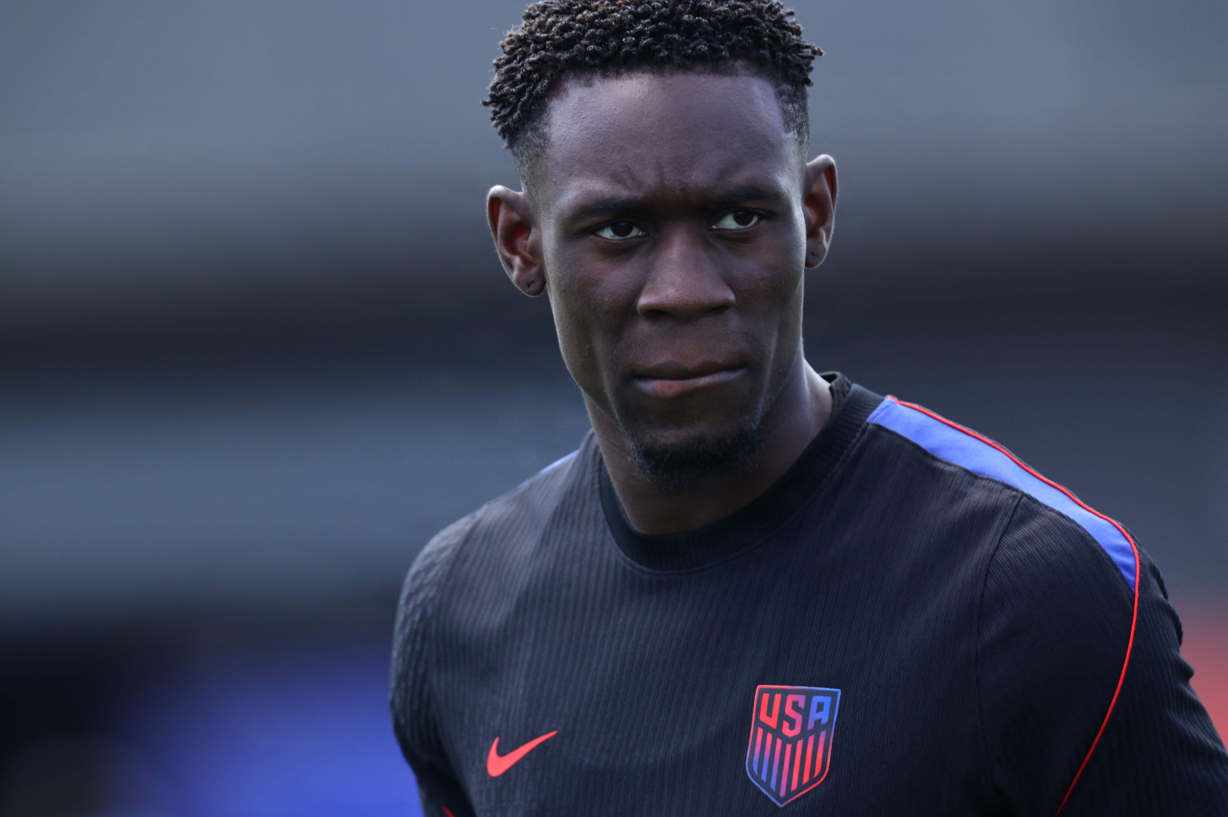 USA's Folarin Balogun er endt som midtpunkt i en speget sag om karantæne ved VM.