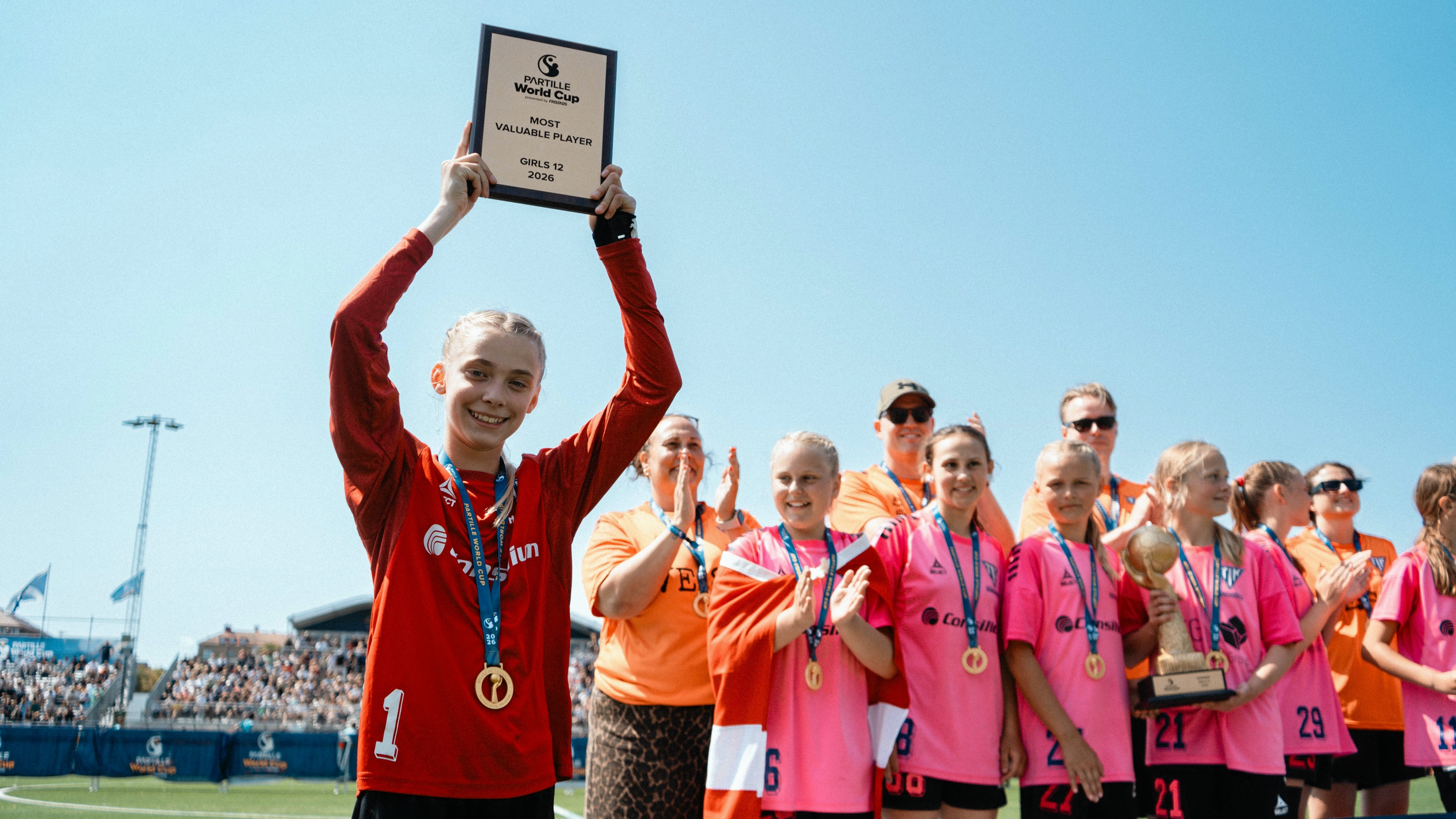 Clara Fredsø Lysgaard var U12-pigerne MVP - Partille World Cup Clara Fredsø Lysgaard var U12-pigerne MVP
