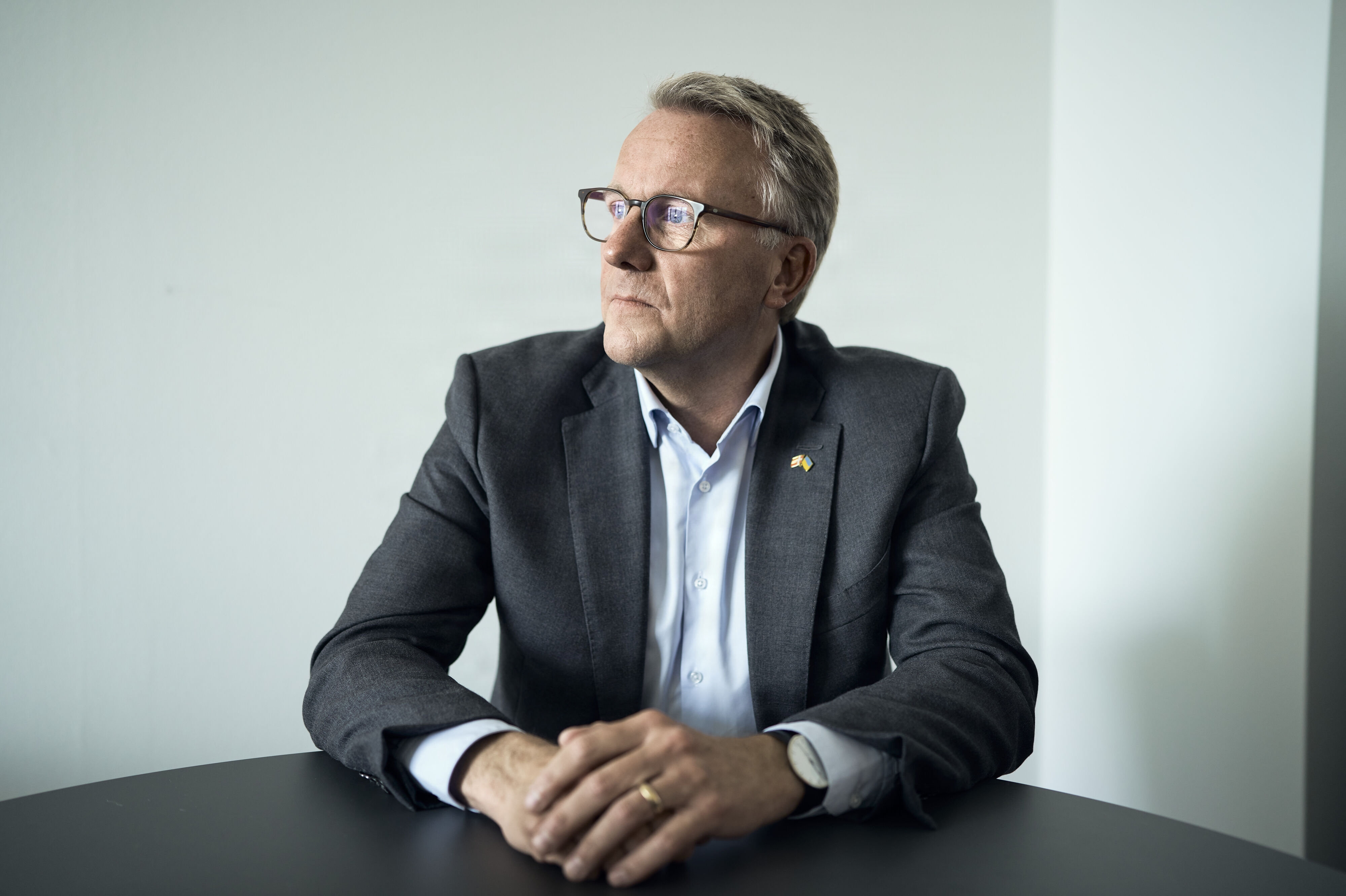 Udlændinge- og integrationsminister Morten Bødskov (S) besøger onsdag og torsdag Italiens og Tysklands indenrigsministre for at drøfte EU's udrejsecentre. (Arkivfoto).