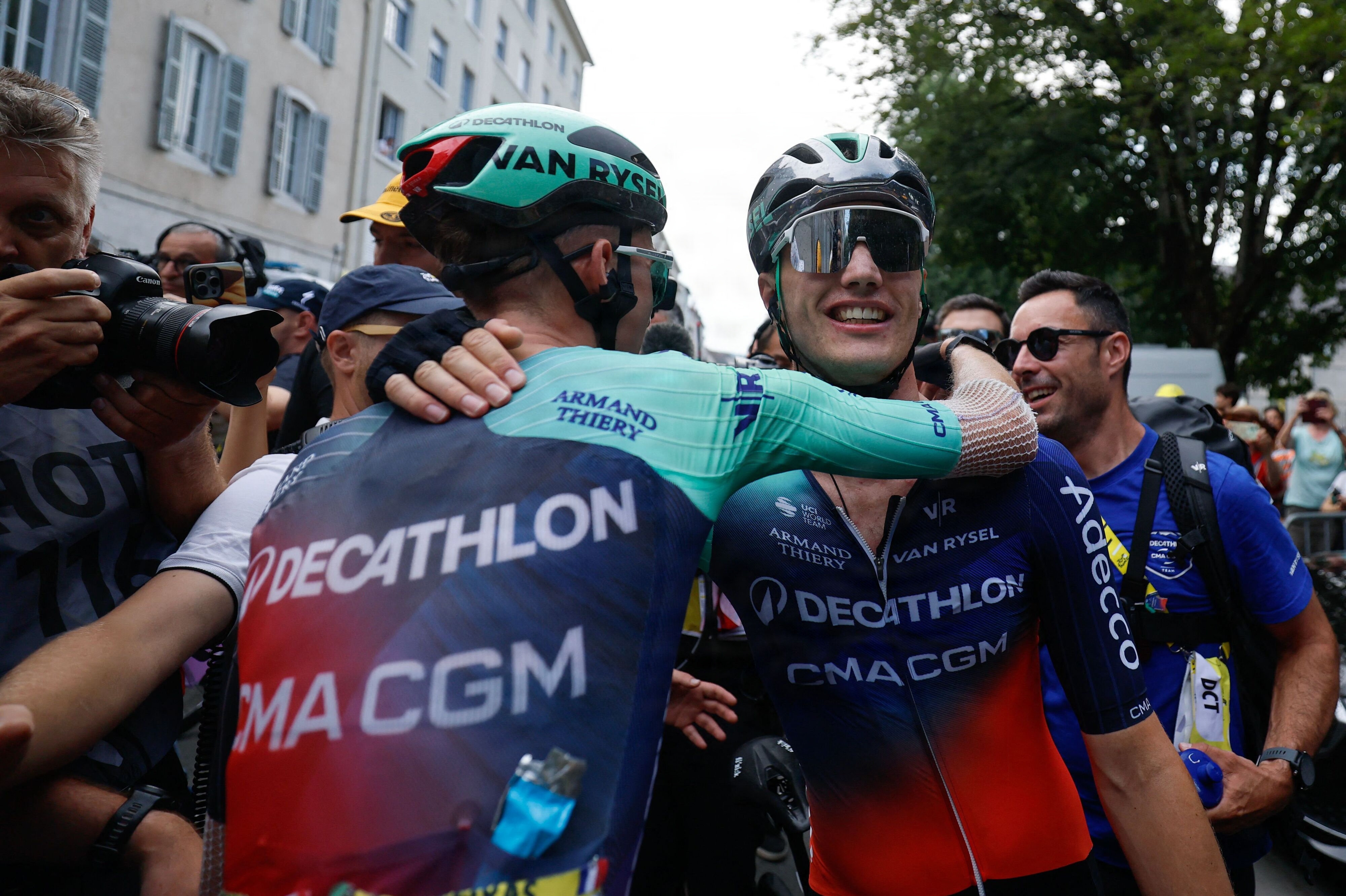 Olav Kooij var klart hurtigst på Tour de Frances første sprinteretape.