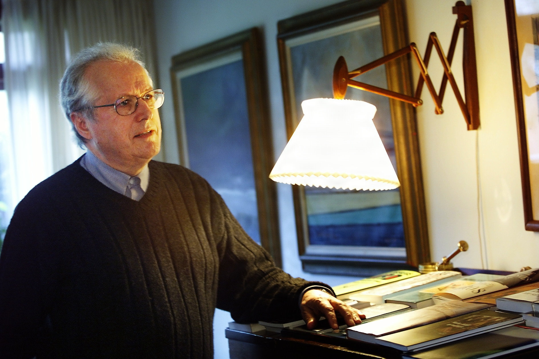 Samfundsdebattør, forfatter og tidligere folketingsmand Asger Baunsbak-Jensen er død natten til onsdag i en alder af 94 år. (Arkivfoto).