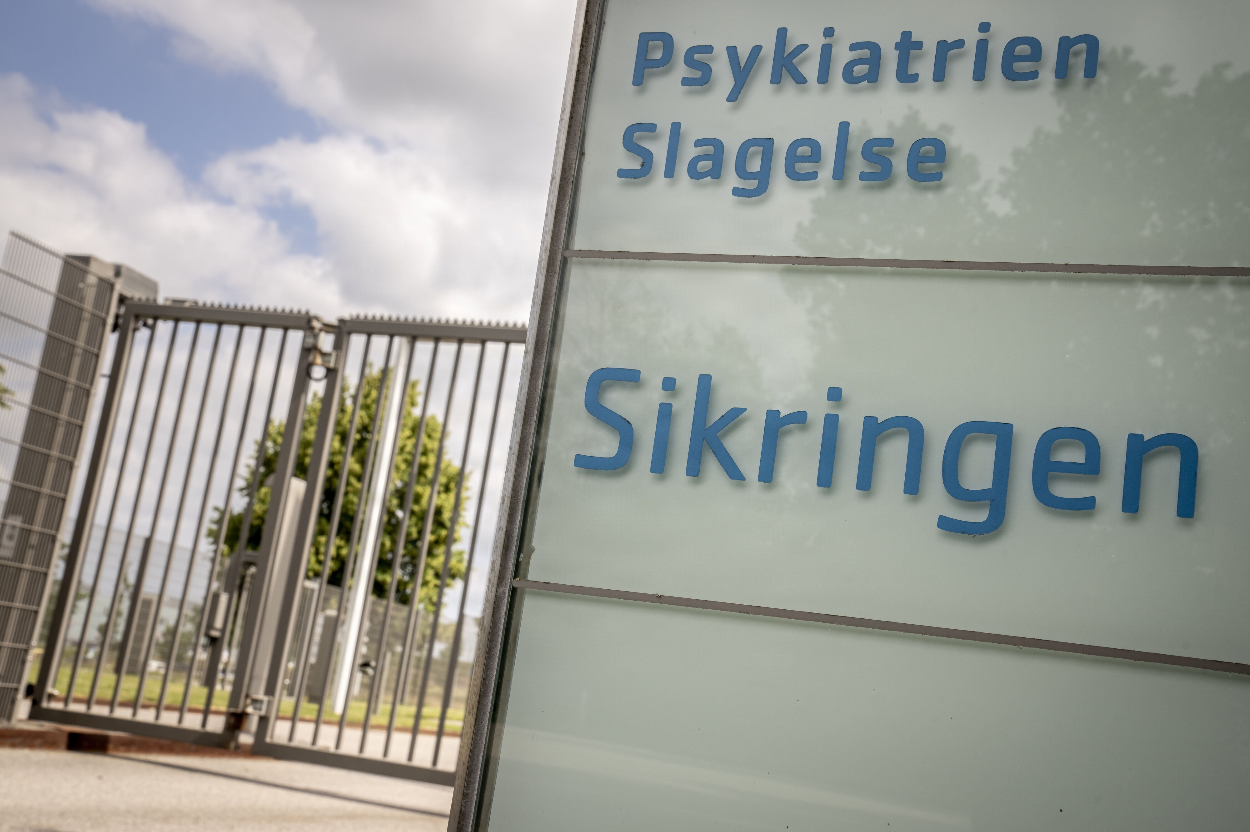 Sikringen er en topsikret institution i Slagelse, der huser farlige og psykisk syge kriminelle. (Arkivfoto).