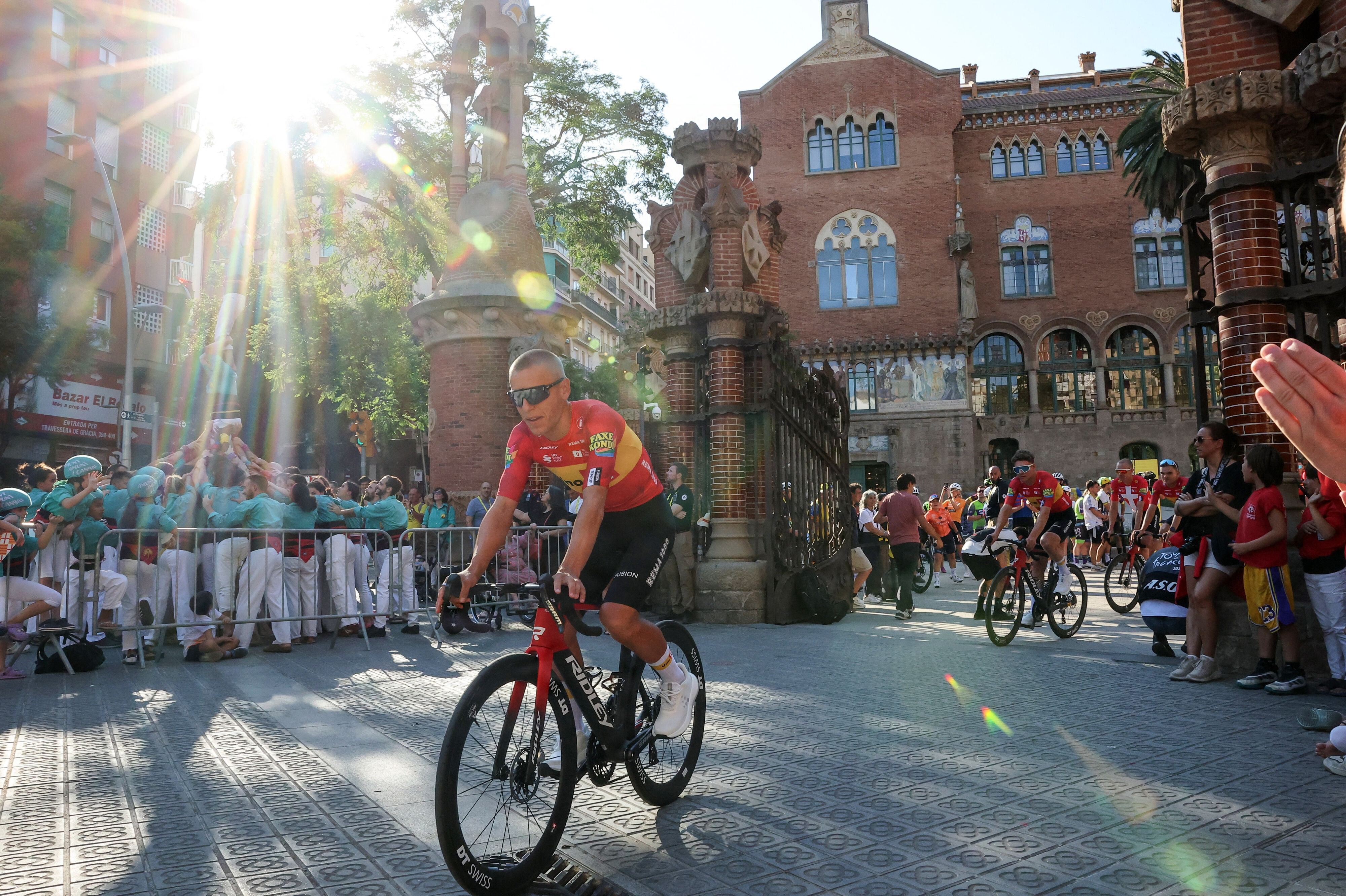 Første Tour de France-uge er ikke forløbet, som Tobias Halland Johannessen havde ønsket. (Arkivfoto).
