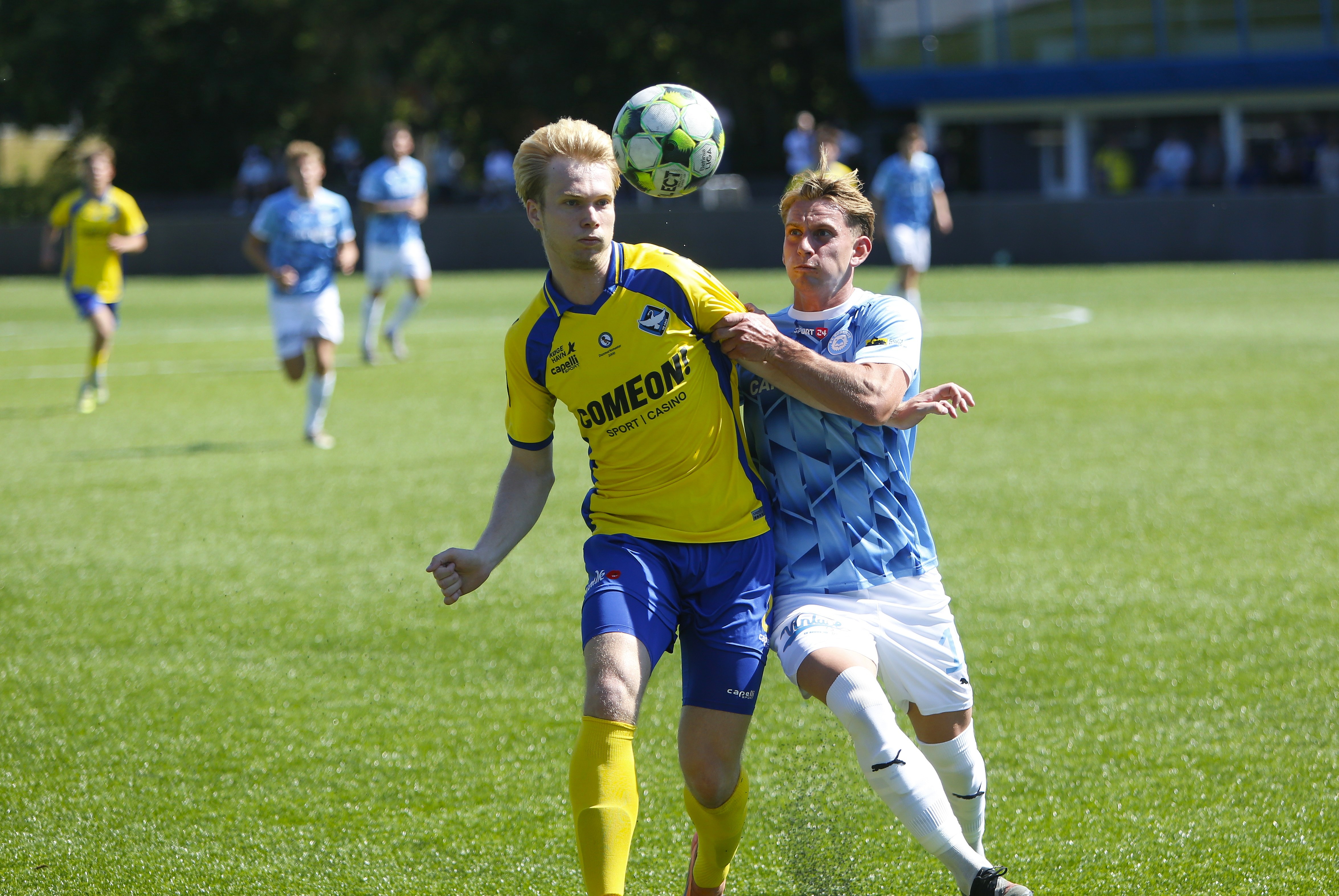 Magnus Warming efterlod et stærkt indtryk mod FC Roskilde - hans anden kamp for HB Køge.