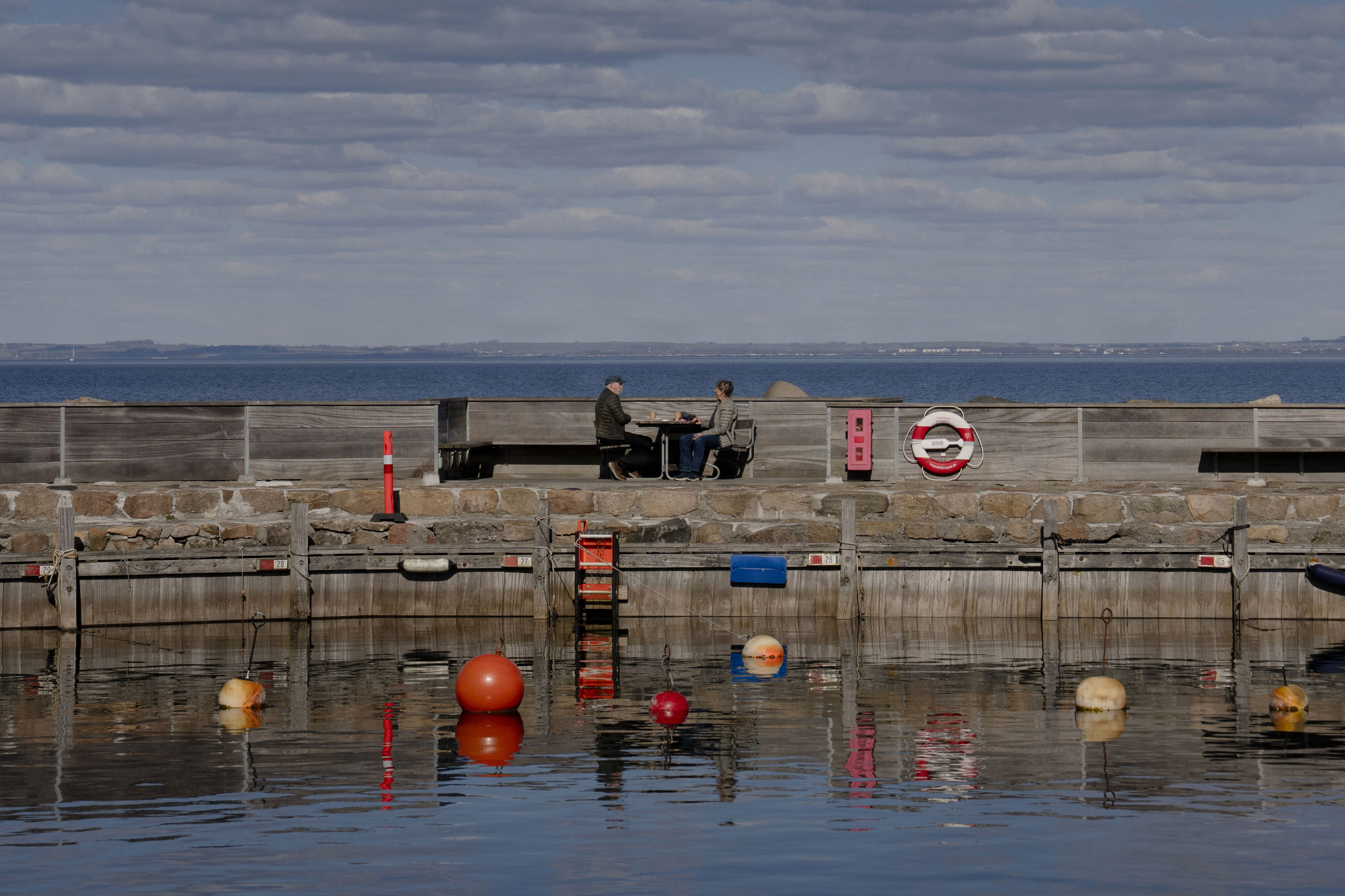 Havnesikkerhed er vigtig for at forebygge drukneulykker. Der bør være redningsstiger og redningskranse, der synligt kan ses fra både vand og kajkant i kort afstand på havneområderne. (Arkivfoto).