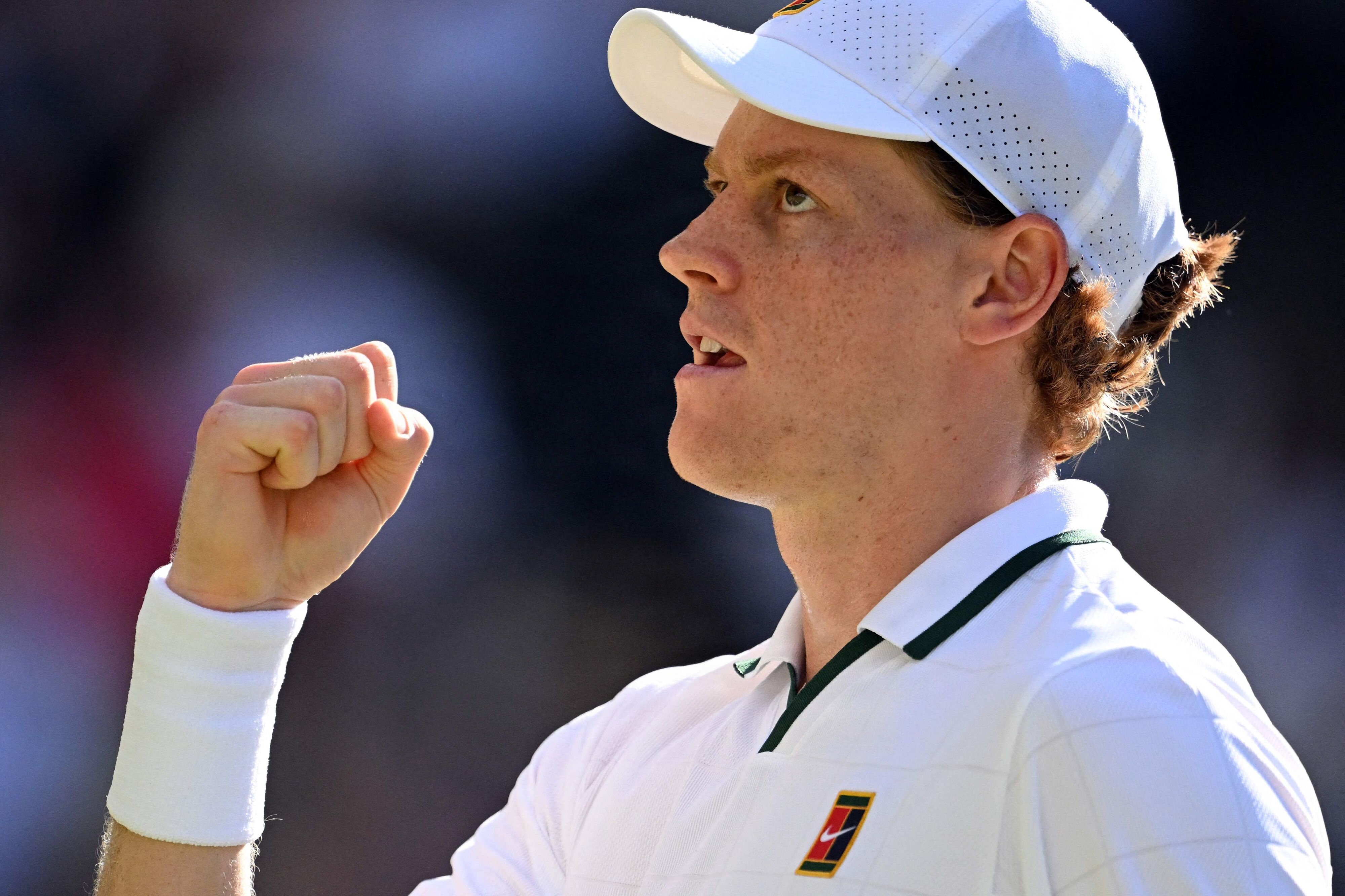 Jannik Sinner vandt søndagens finale i Wimbledon og dermed forsvarede han titlen fra sidste år.