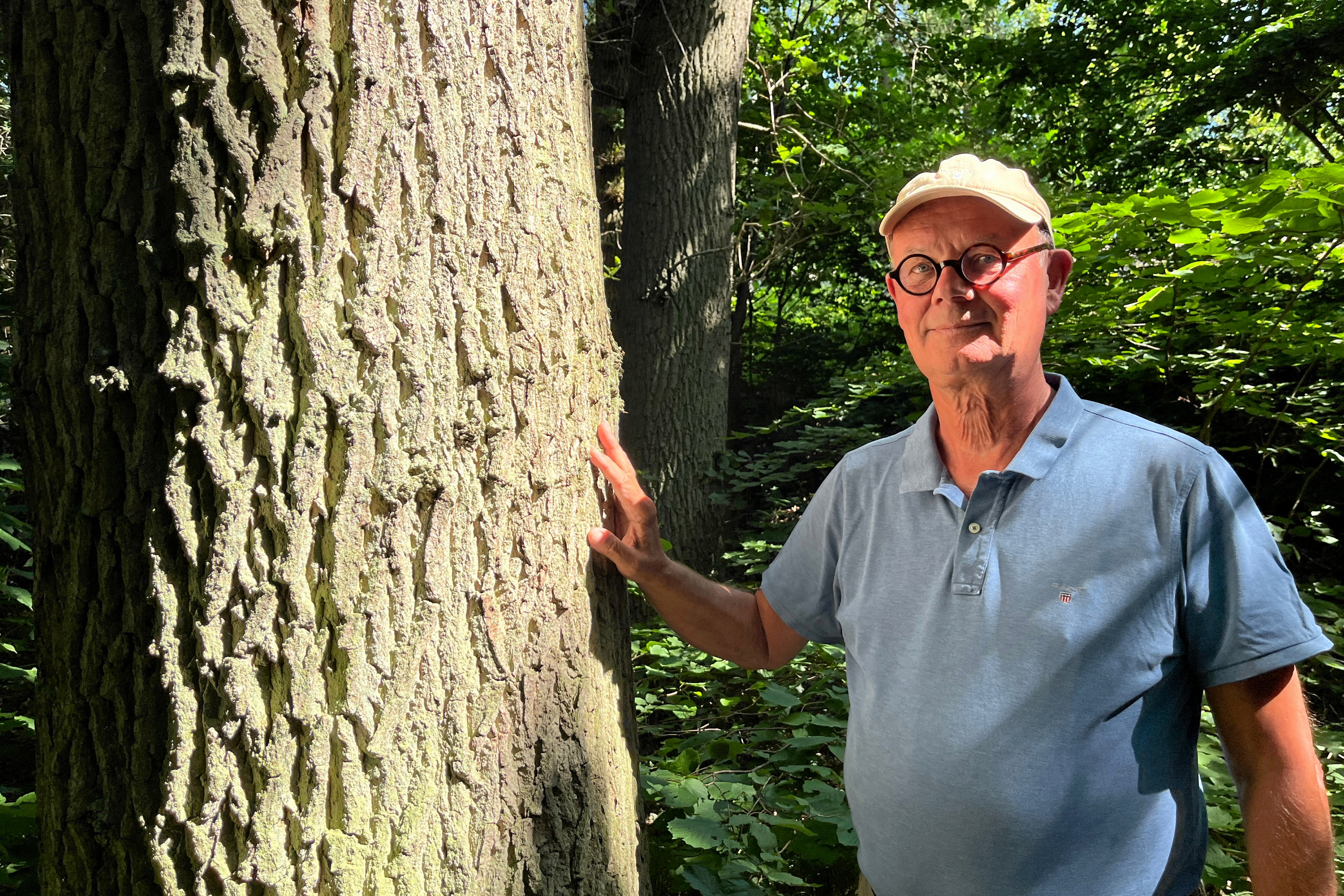 Banedanmark elektrificerer togbanen gennem Natura 2000-området ved Avnsøgaard, hvilket skaber et dilemma for herregårdens lodsejer Andreas Hastrup.