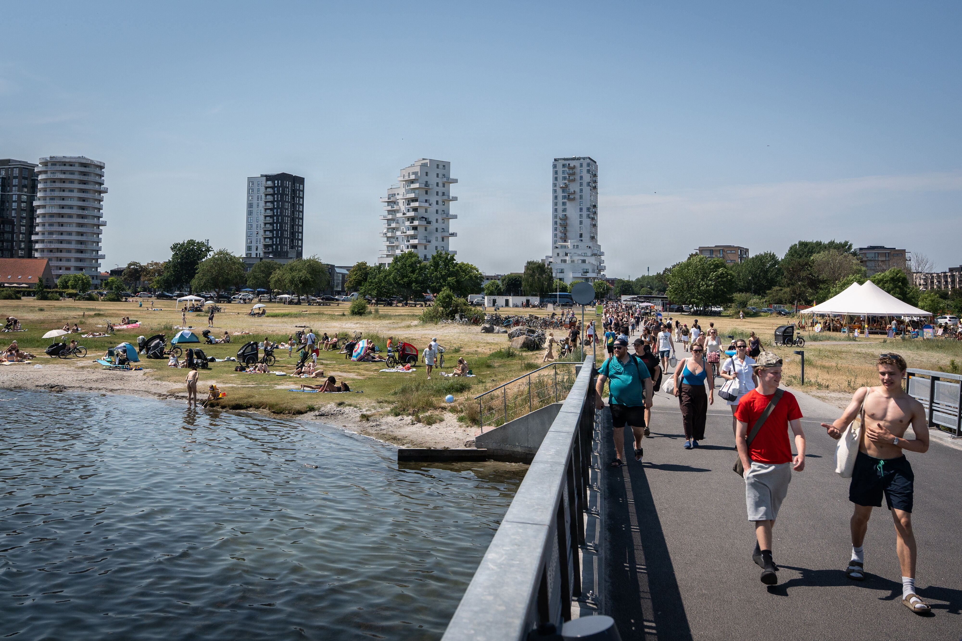 I de kommende dage venter mere varme over Danmark, hvor der igen kan komme hedebølgedøgn. Der er allerede registreret seks 2026. (Arkivfoto).