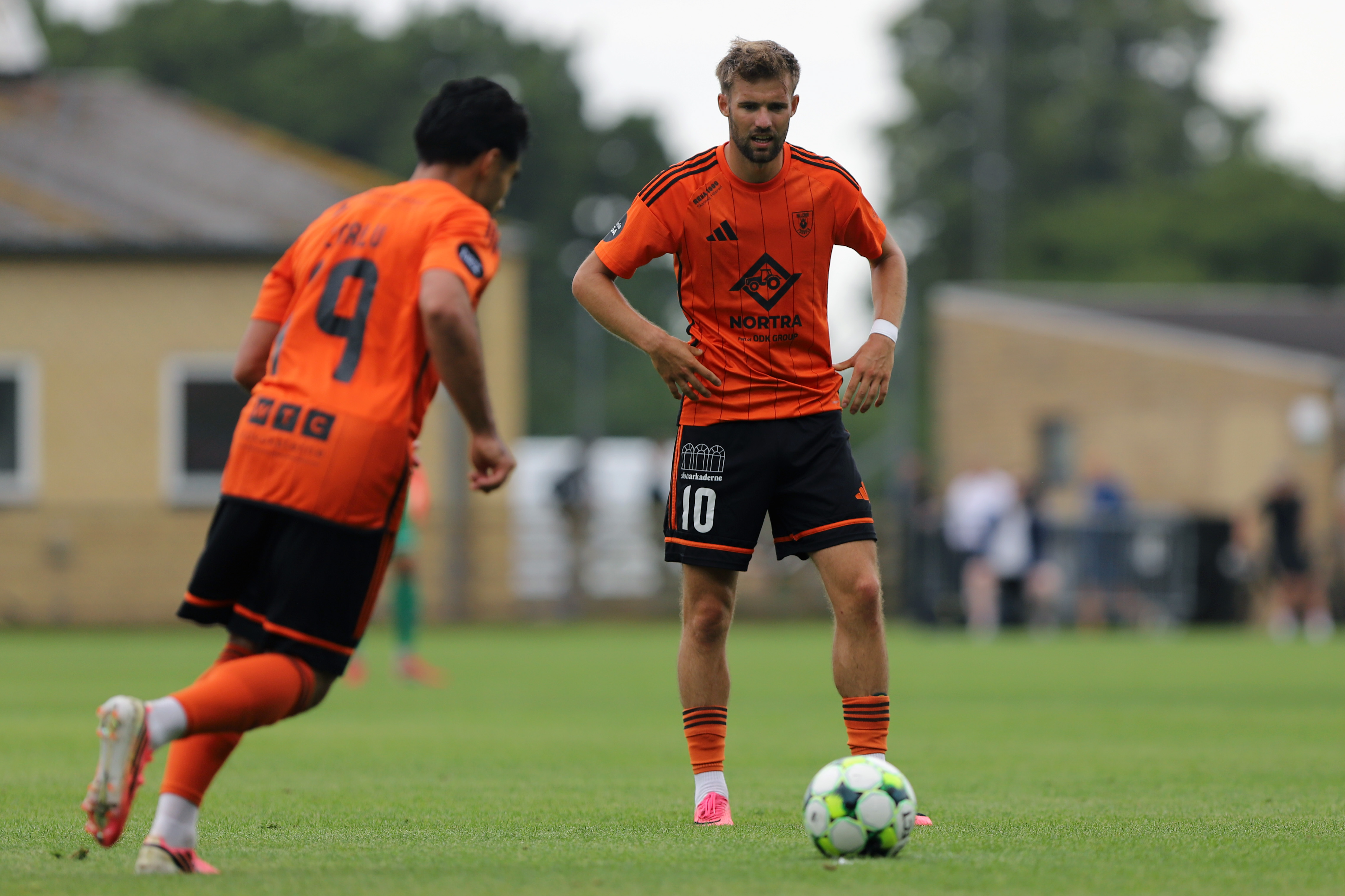 Poul Kallsberg (nr. 10) blev matchvinder for Hillerød.