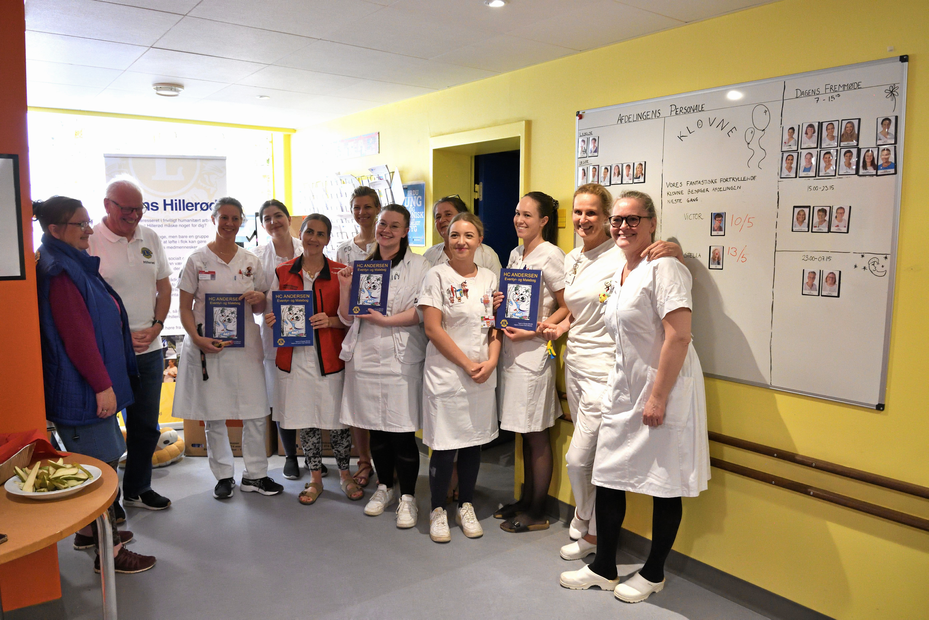 Hillerød Hospitals børneafdeling har fået en hjælpende hånd.
