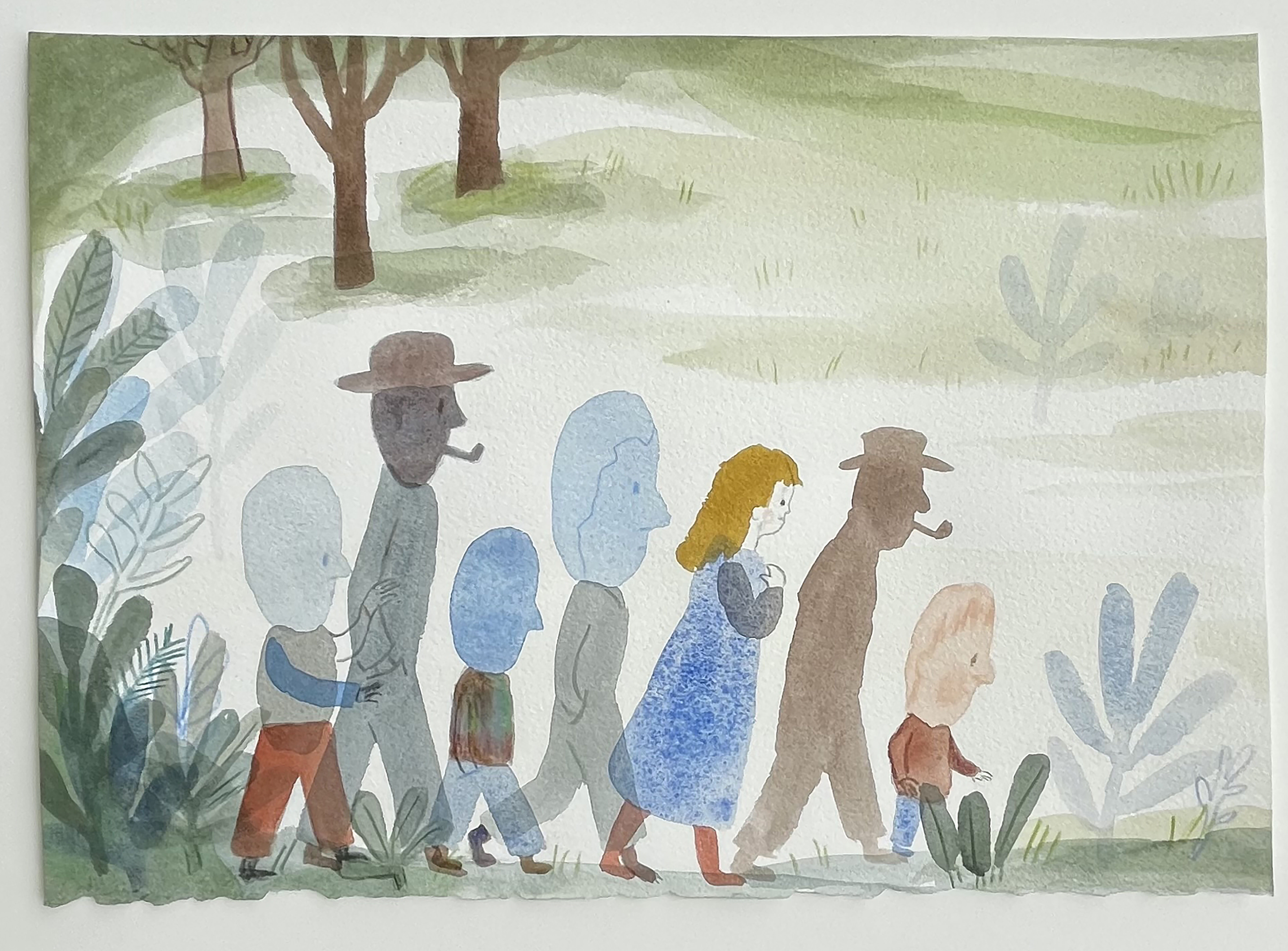 Stephanie Donsøs arbejde bærer præg af hendes erfaring som illustrator af billedbøger.