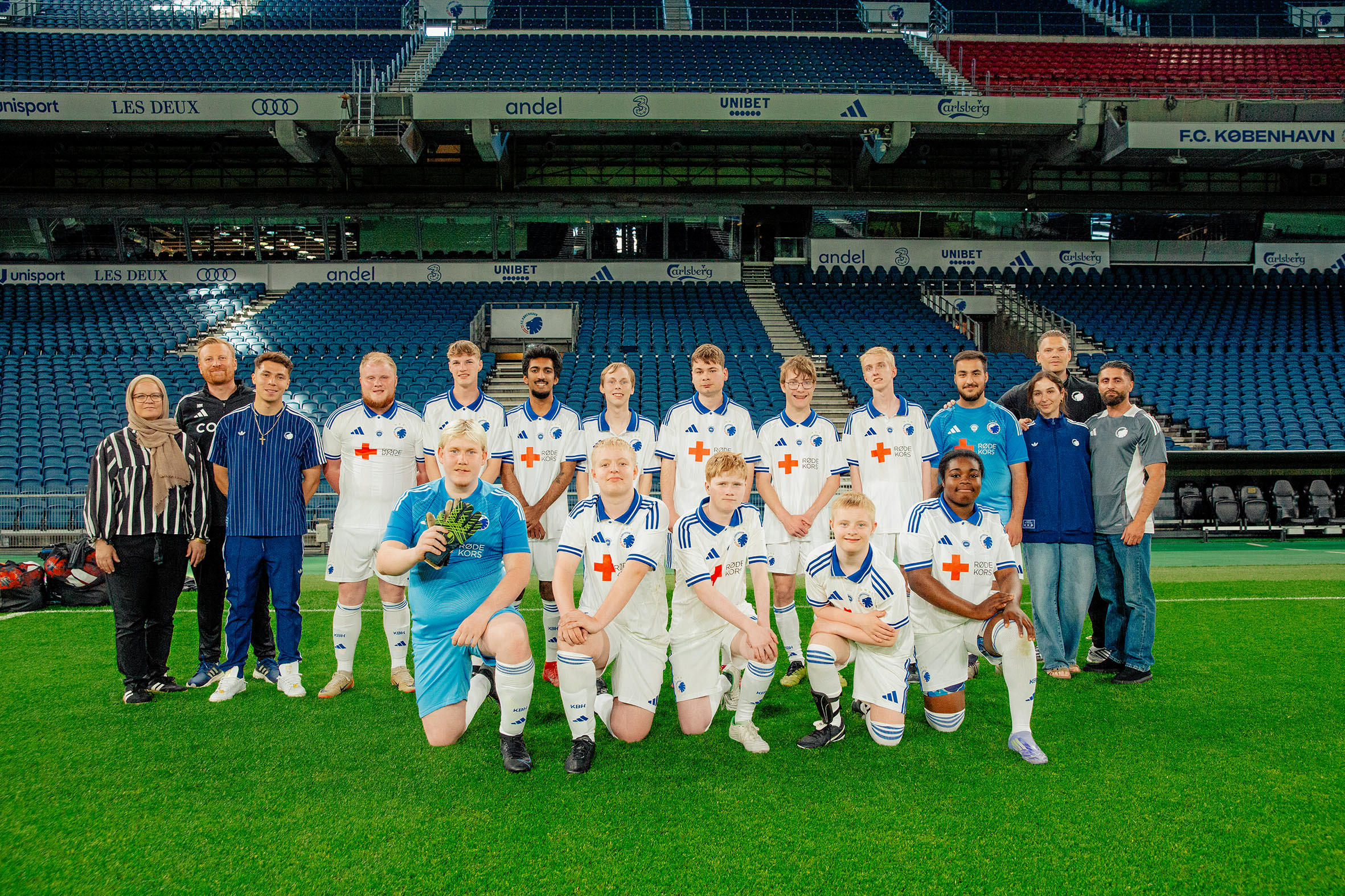 Houston, here we come - 'Dream Team' samlet til den første træning.