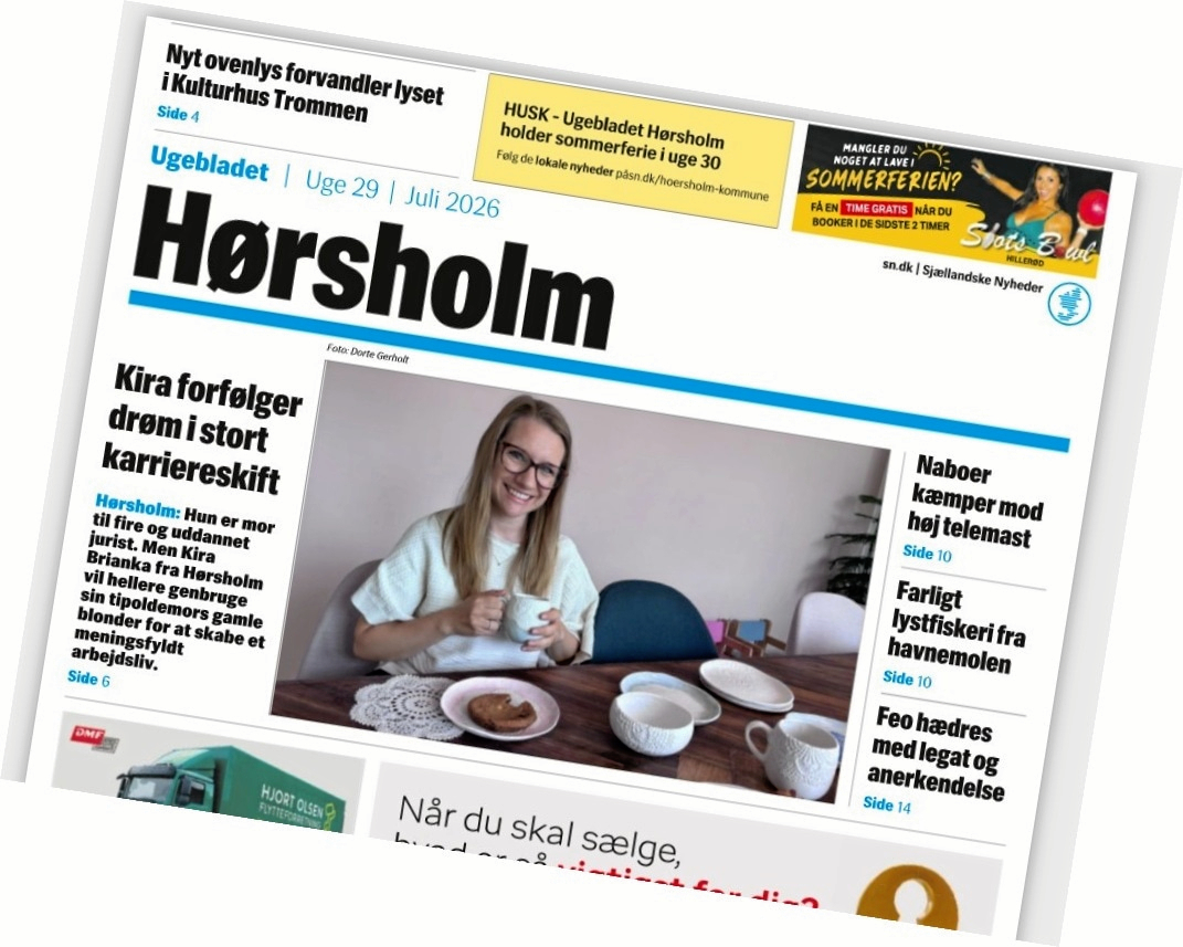 Ugebladet Hørsholm udkommer ikke i denne uge.