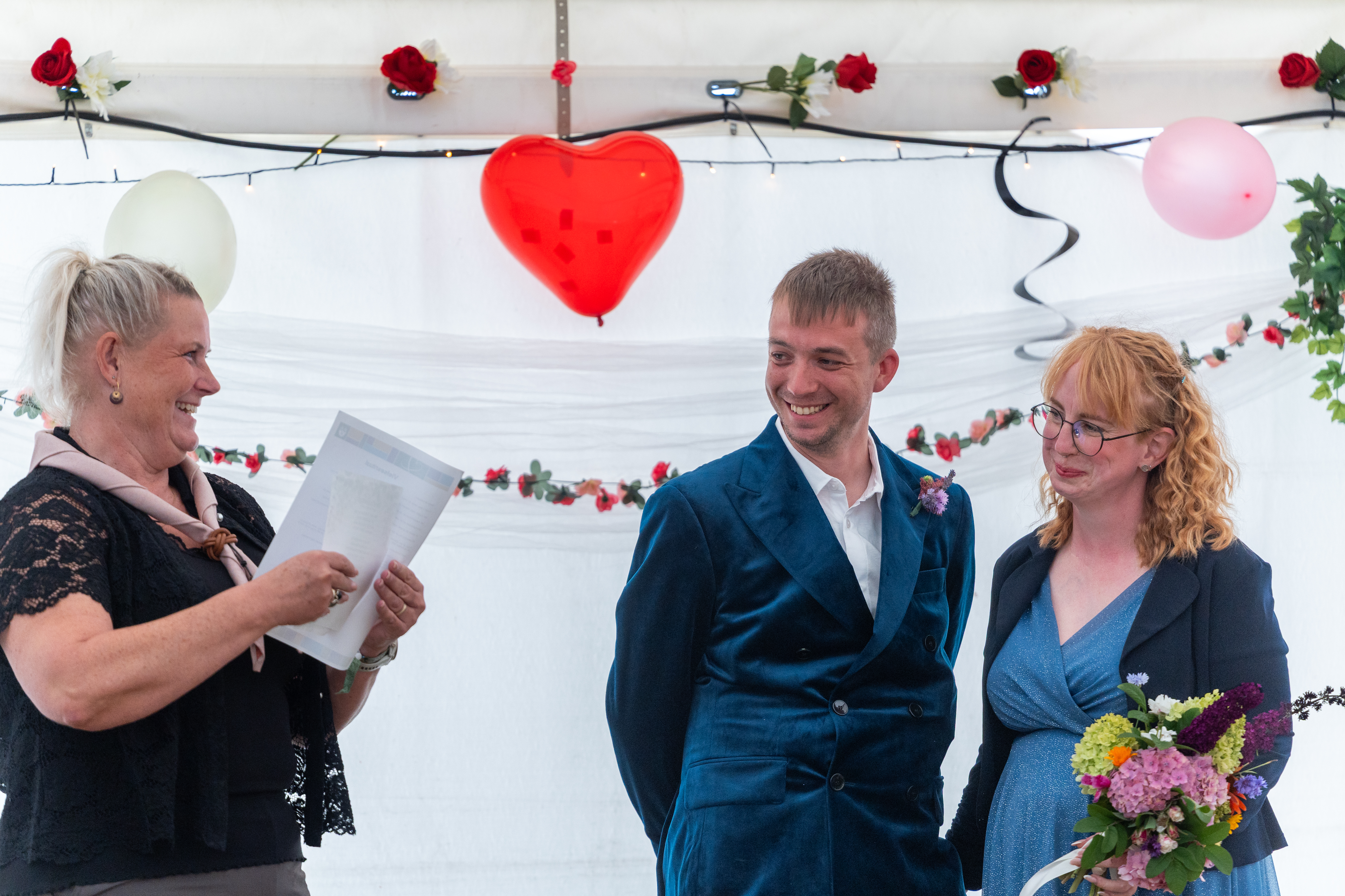 Frederikke og Martin fra Aalborg blev viet på Spejdernes Lejr 2026. Vielsen blev forestået af viceborgmester Birgitte Wilsted Simonsen fra Rebild Kommune.