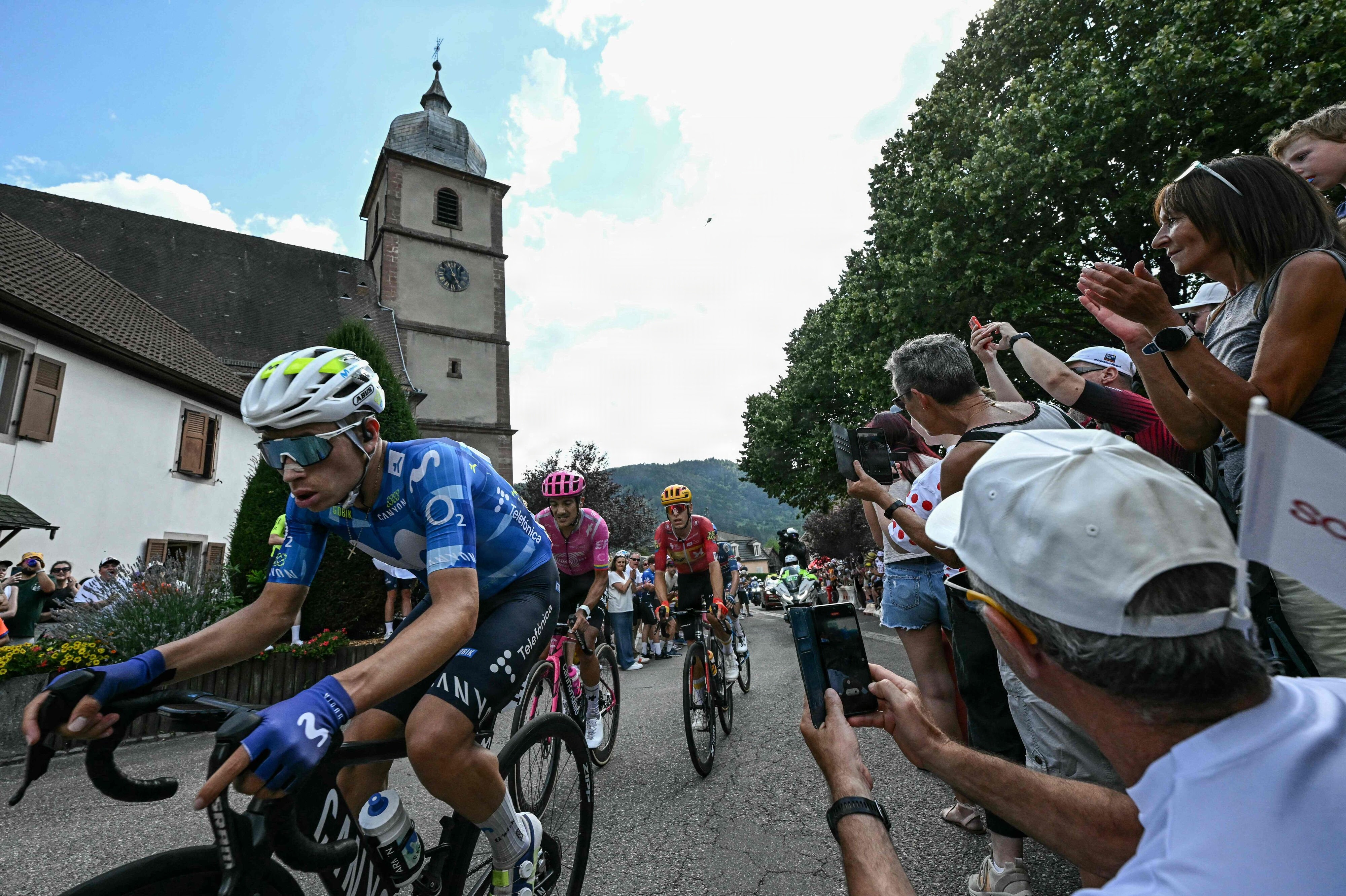 Einer Rubio er ude af Tour de France. (Arkivfoto).