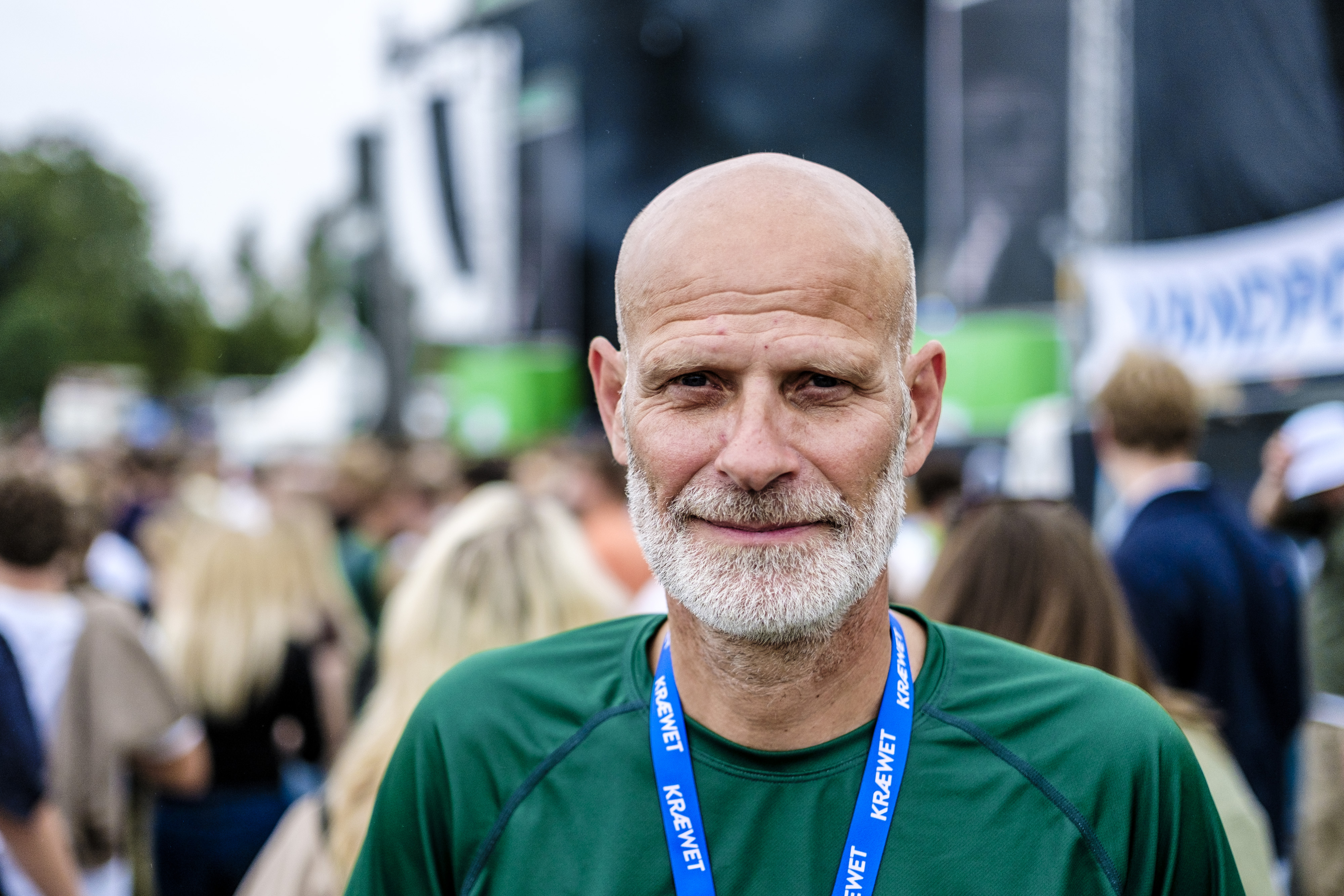 Theis Petersen er indsamlingschef for Grøn, og siden 2007 har han haft det sidste ord, når det kommer til musikprogrammet.
