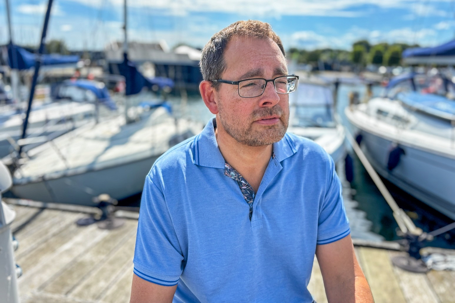 Erik Fraas blev valgt ind i bestyrelsen for Rungsted Havbad i maj. Nu vil den øvrige bestyrelse smide ham ud igen.