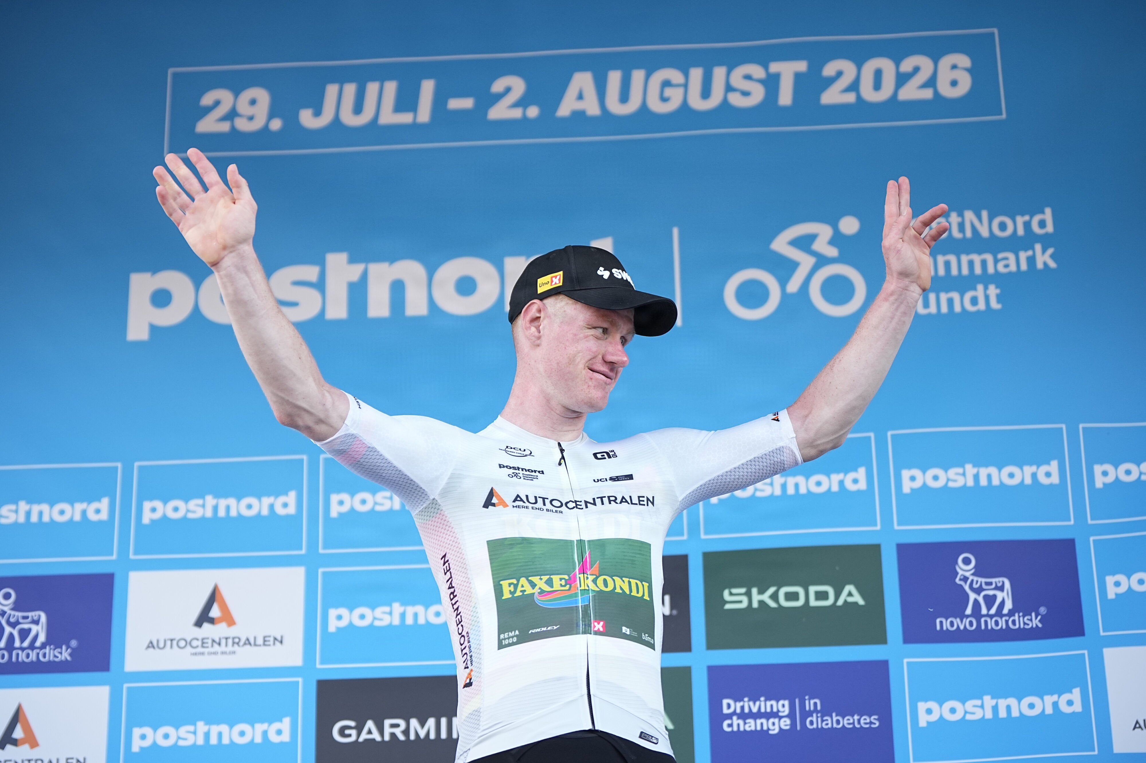 Henrik Brejner Pedersen sad med i finalen på 1. etape af Danmark Rundt, mens andre blev forhindret af styrt.