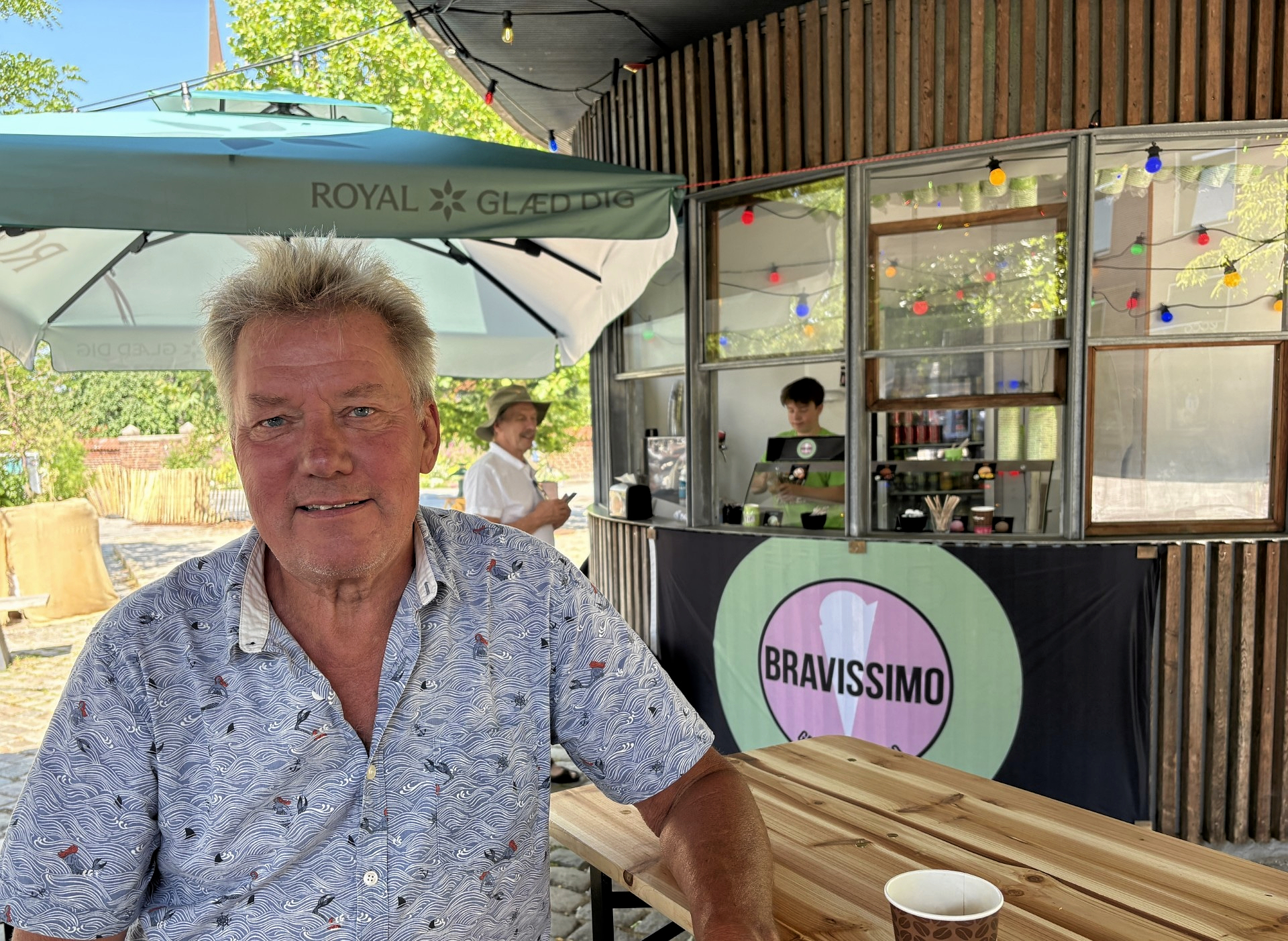 Spunken er blevet overtaget af Lene's Streetfood og sælger nu is og øl. Johannes Skree-Lassen ved ikke, hvor længe det varer ved.