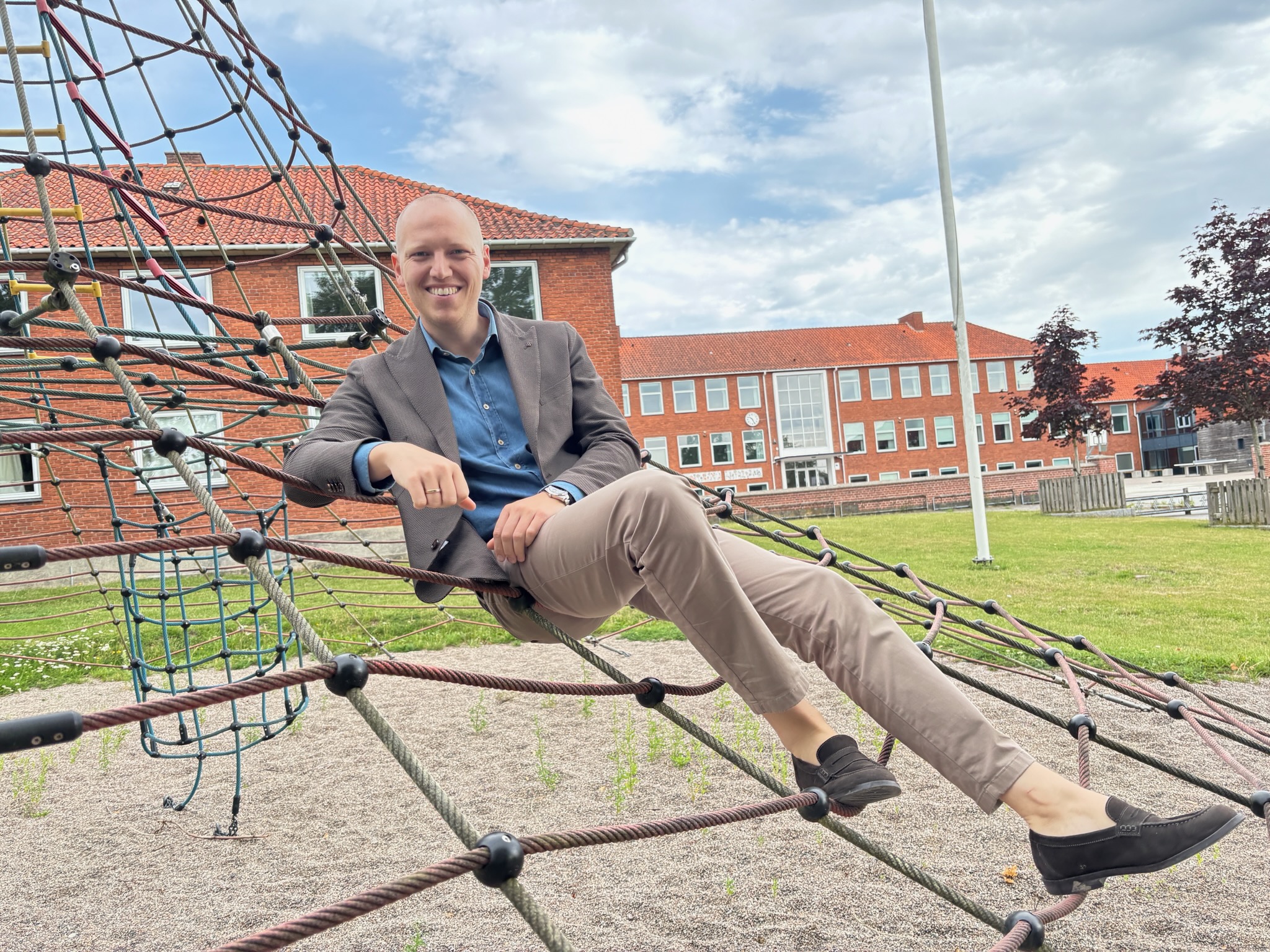 Herfølge byder på to folkeskoler og en privatskole og er i det hele taget et meget attraktivt område for børnefamilier, fastslår Frederik Bøgeskov.
