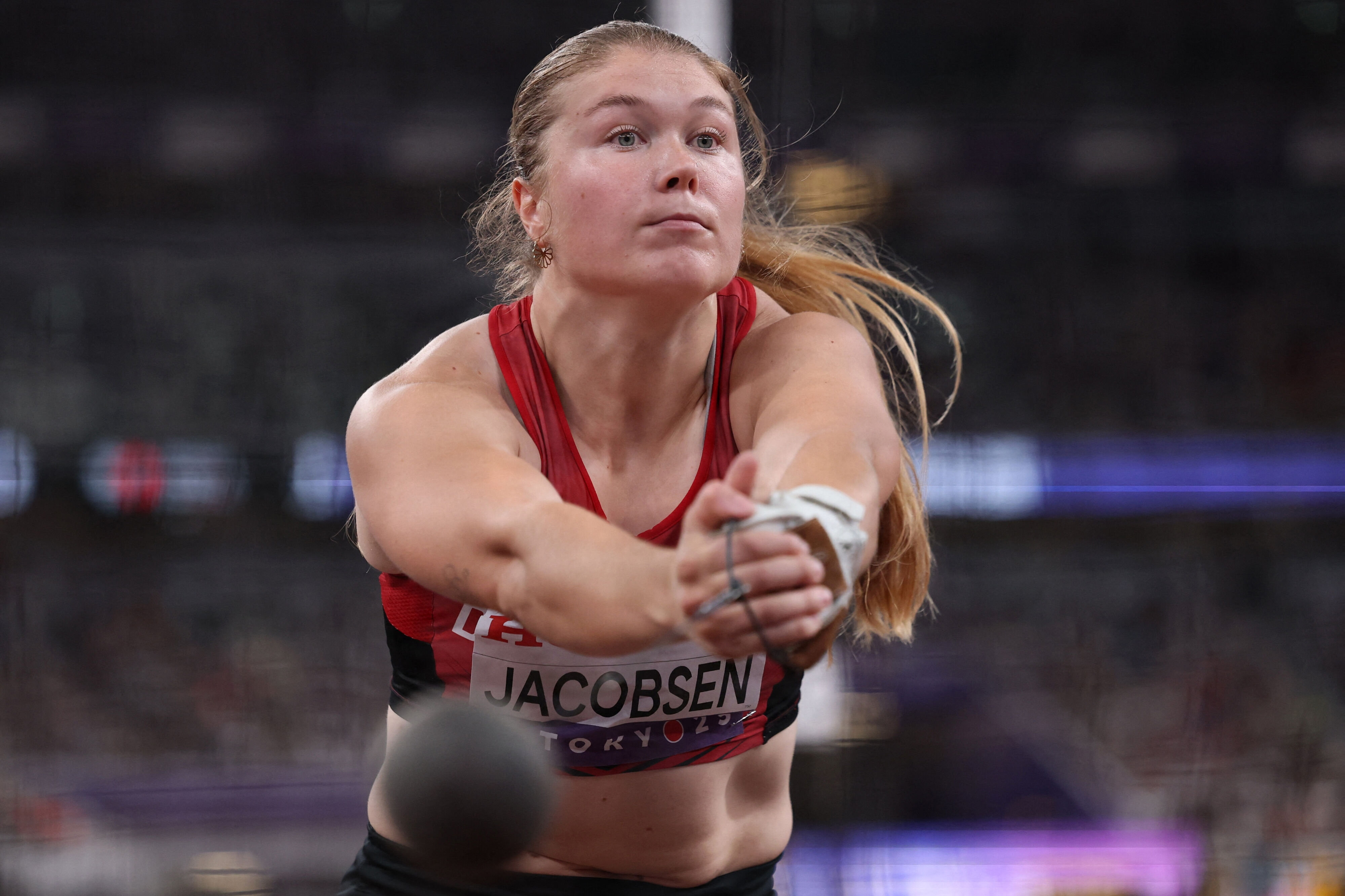 Hammerkasteren Katrine Koch rangerer som nummer fire i Europa og er på papiret det bedste bud på en dansk EM-medalje. (Arkivfoto).