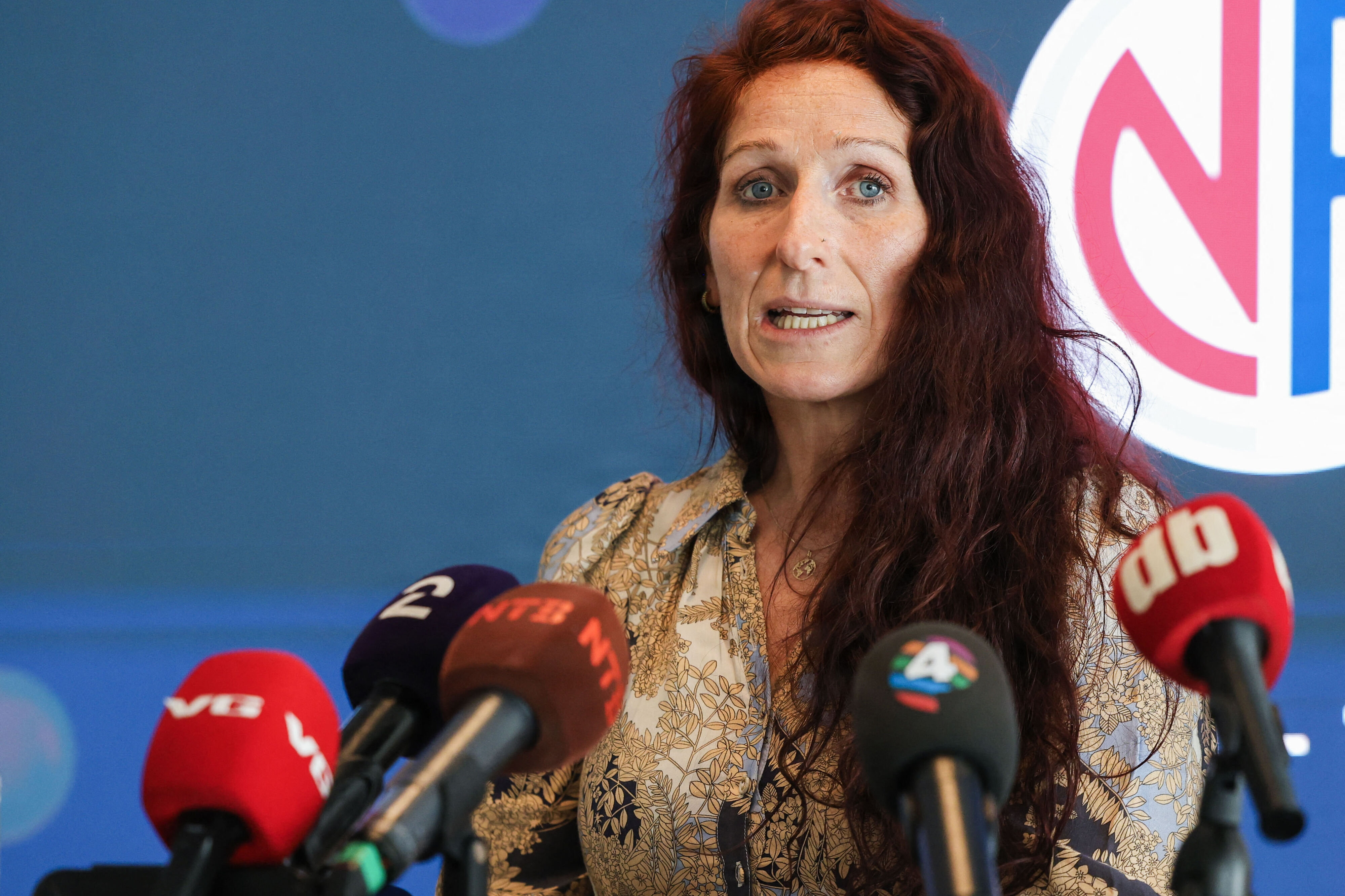 Lise Klaveness, præsident i Norges Fodboldforbund (NFF), holdt fredag pressemøde for at tale om Fifa-sagen. (Arkivfoto).
